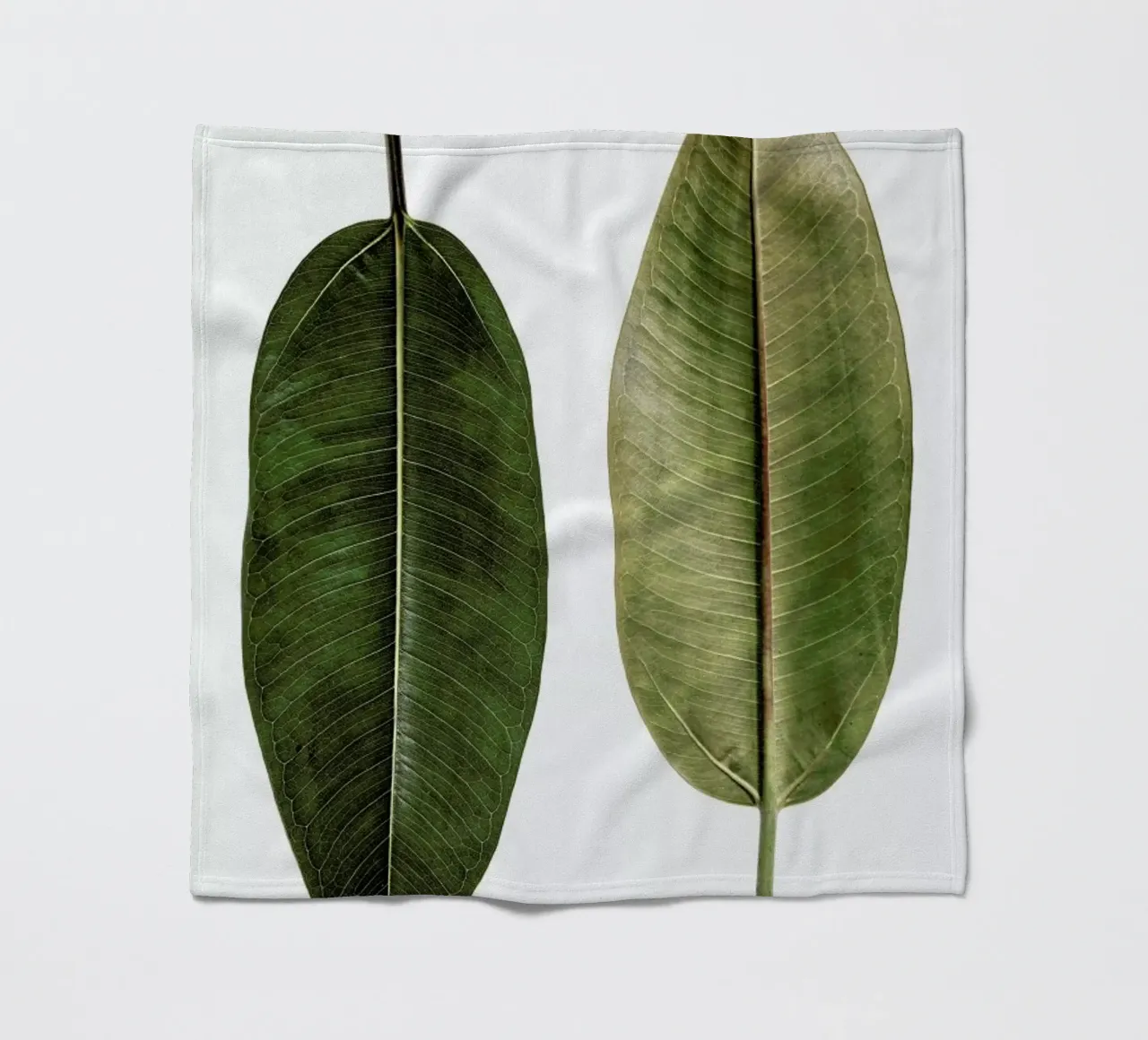 Leaf Study 5 Fleecedecke von Shot By Clint