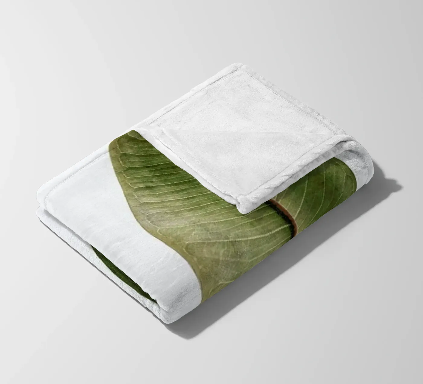 Leaf Study 5 Fleecedecke von Shot By Clint