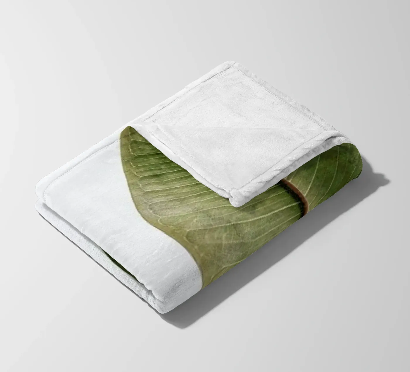 Leaf Study 5 Fleecedecke von Shot By Clint