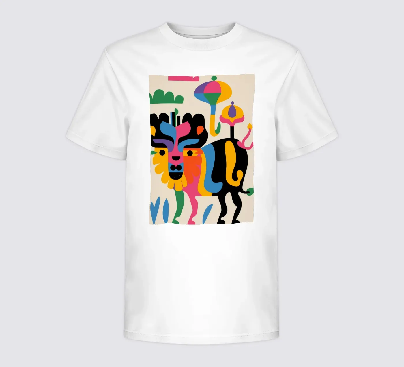 Bull and Shapes t-shirt bambini da Seren Liodra