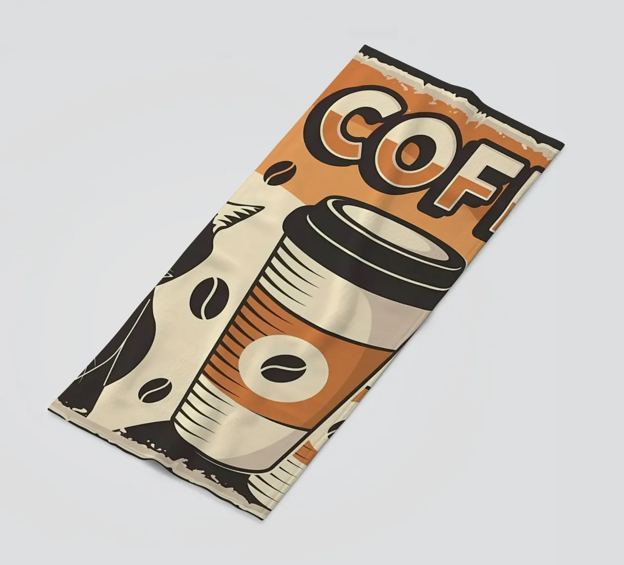 Coffee and Cats telo mare da Monique A Hooper