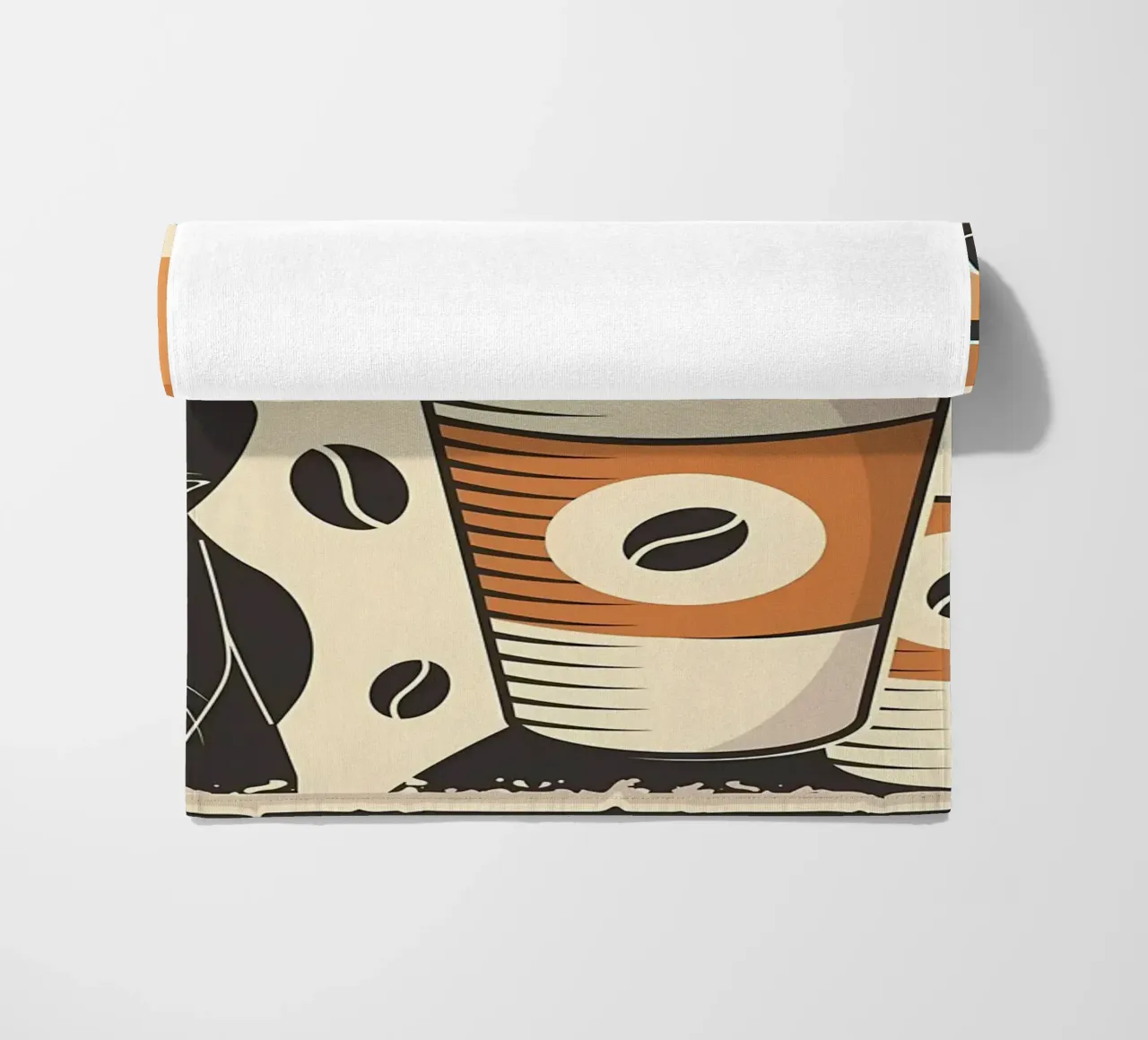 Coffee and Cats telo mare da Monique A Hooper