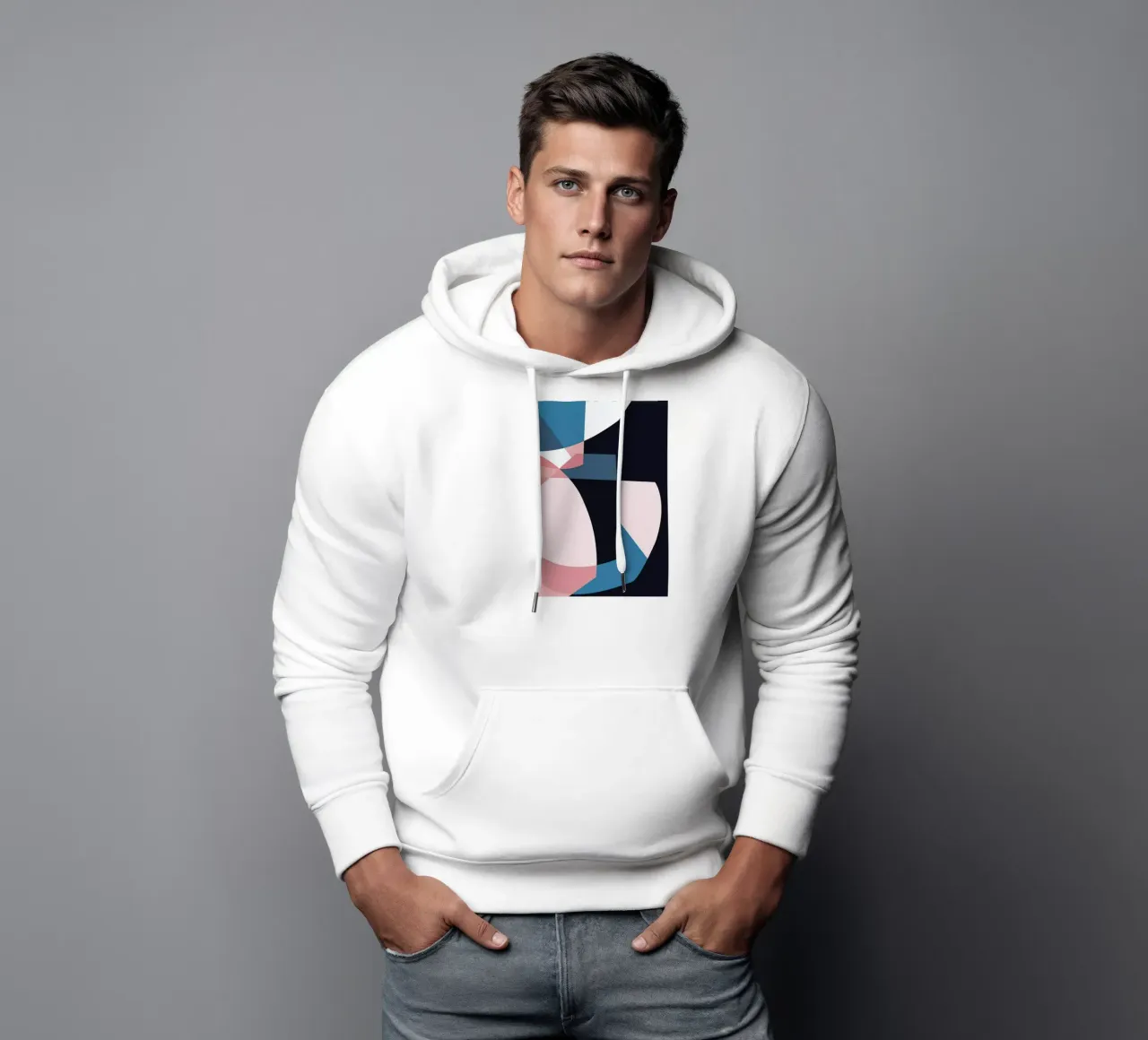 Contrast 2 felpa con cappuccio da Jonathan Lawes
