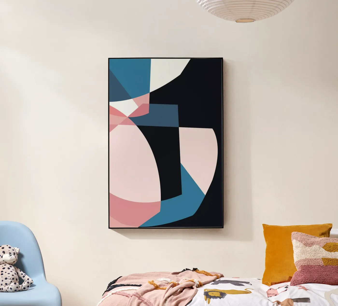 Contrast 2 acryl van Jonathan Lawes
