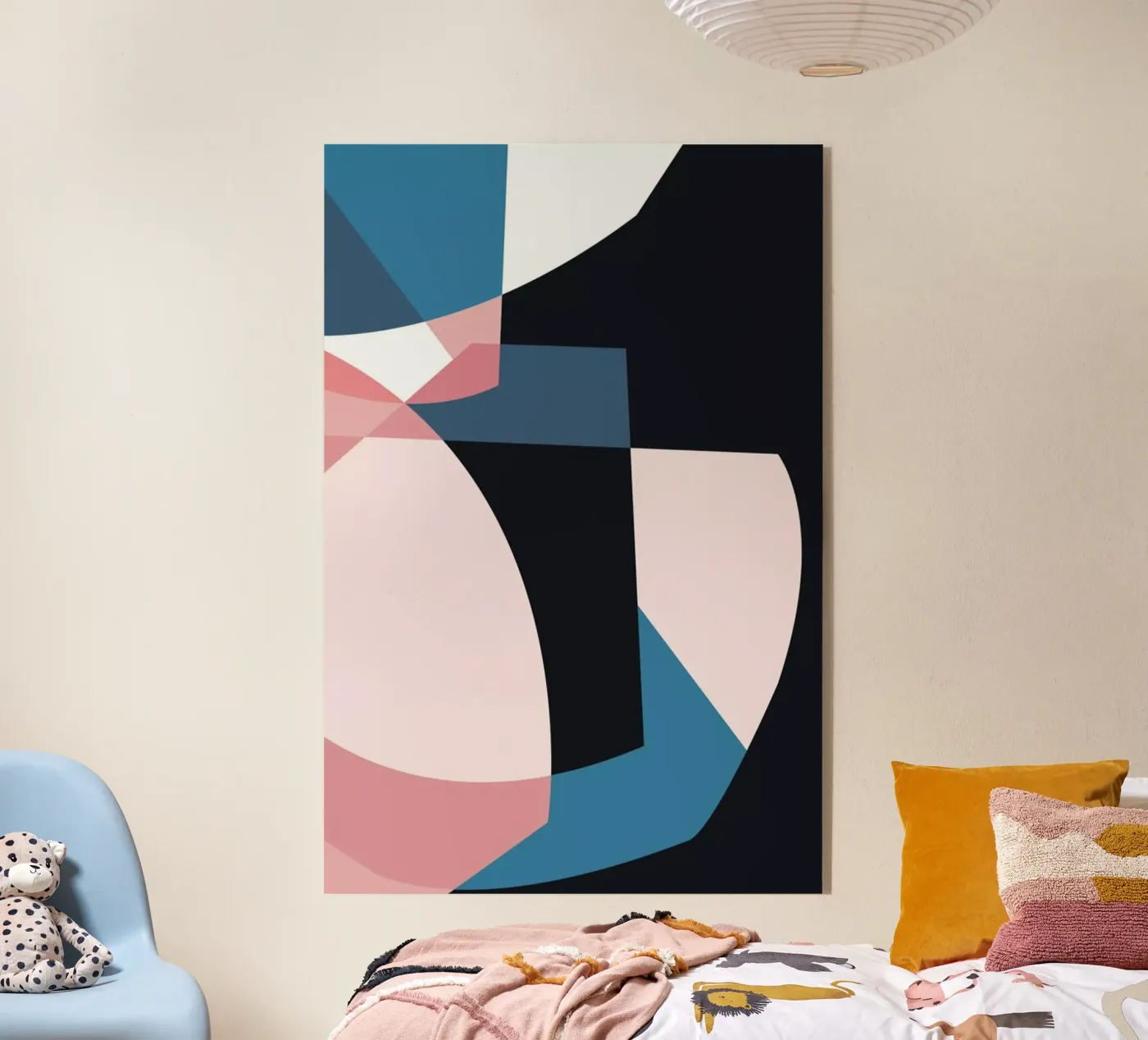 Contrast 2 acryl van Jonathan Lawes