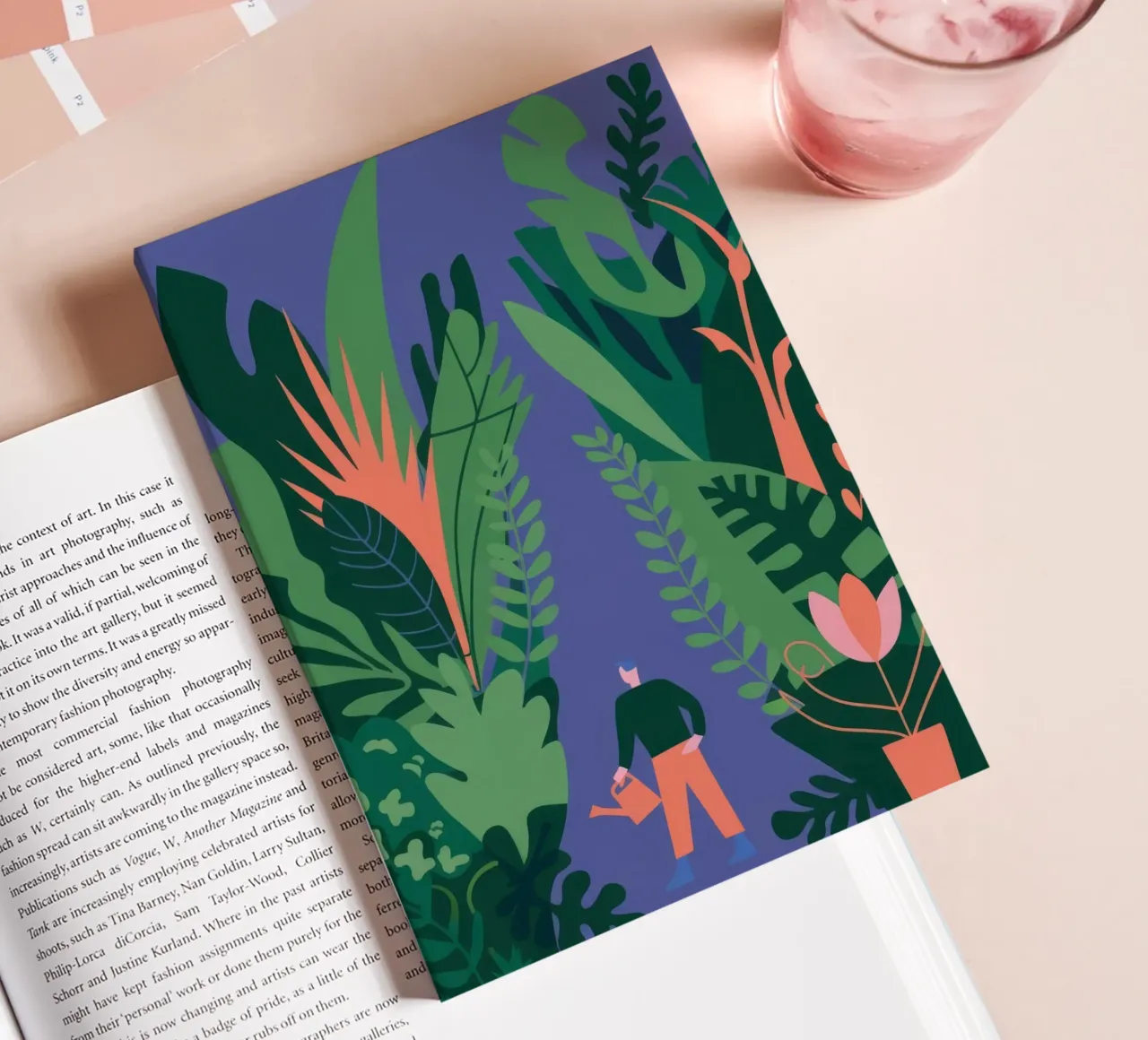 Jungle and Leopard notebook by Seren Liodra
