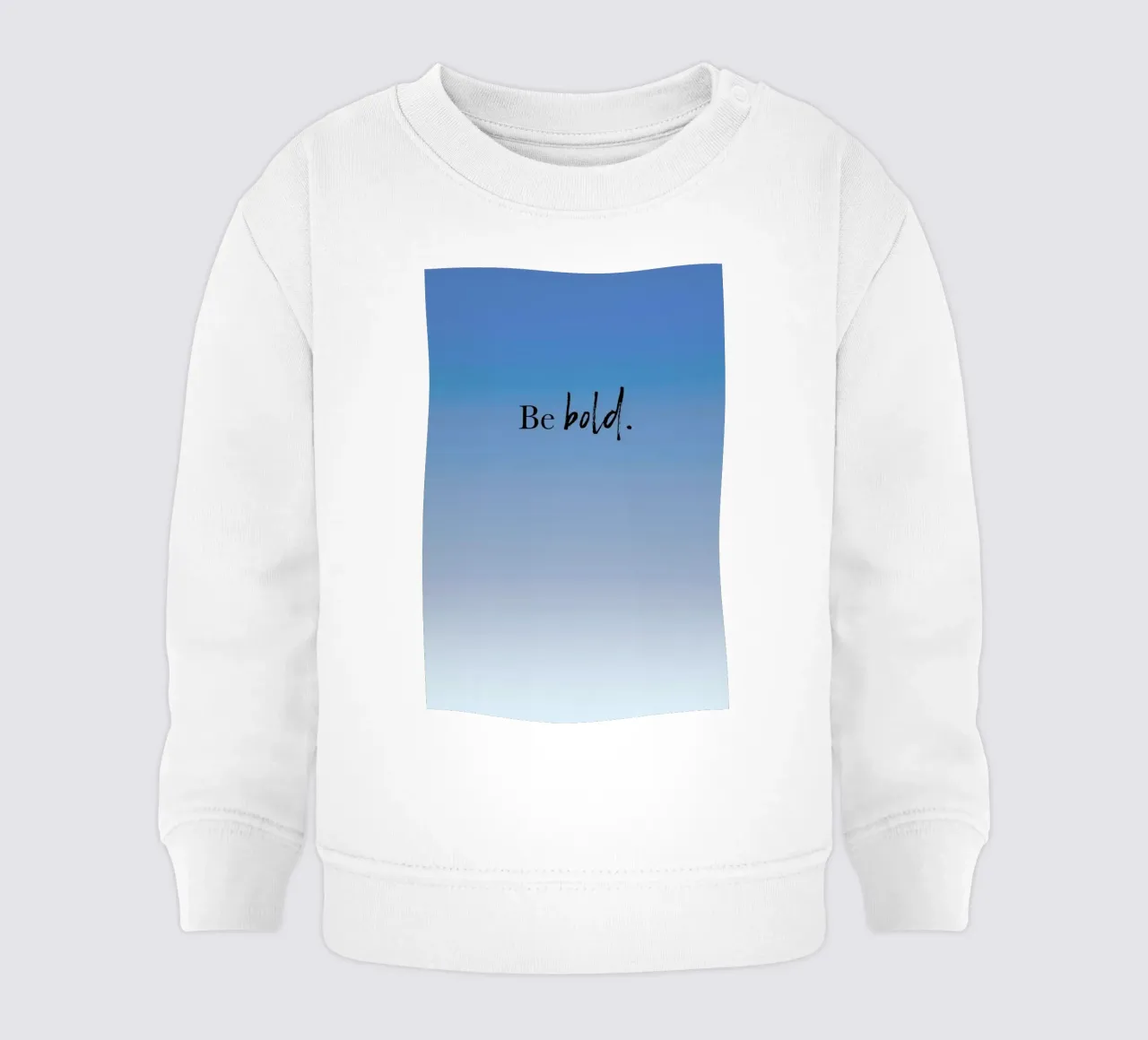 Be Bold felpa neonato da Studio One