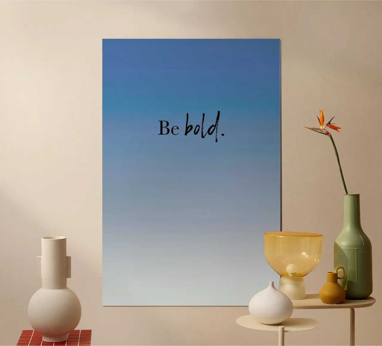 Be Bold poster da Studio One