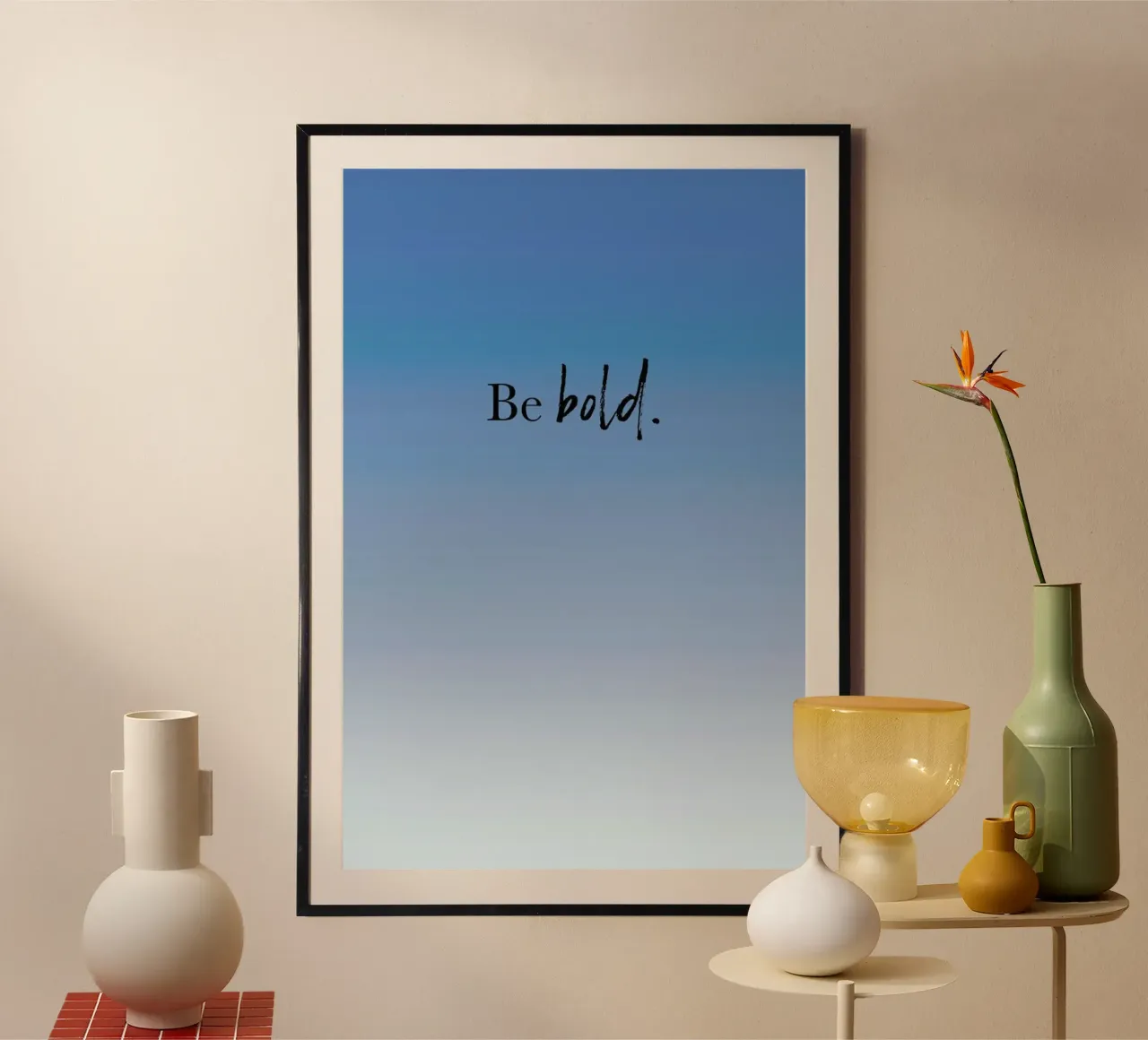 Be Bold poster da Studio One