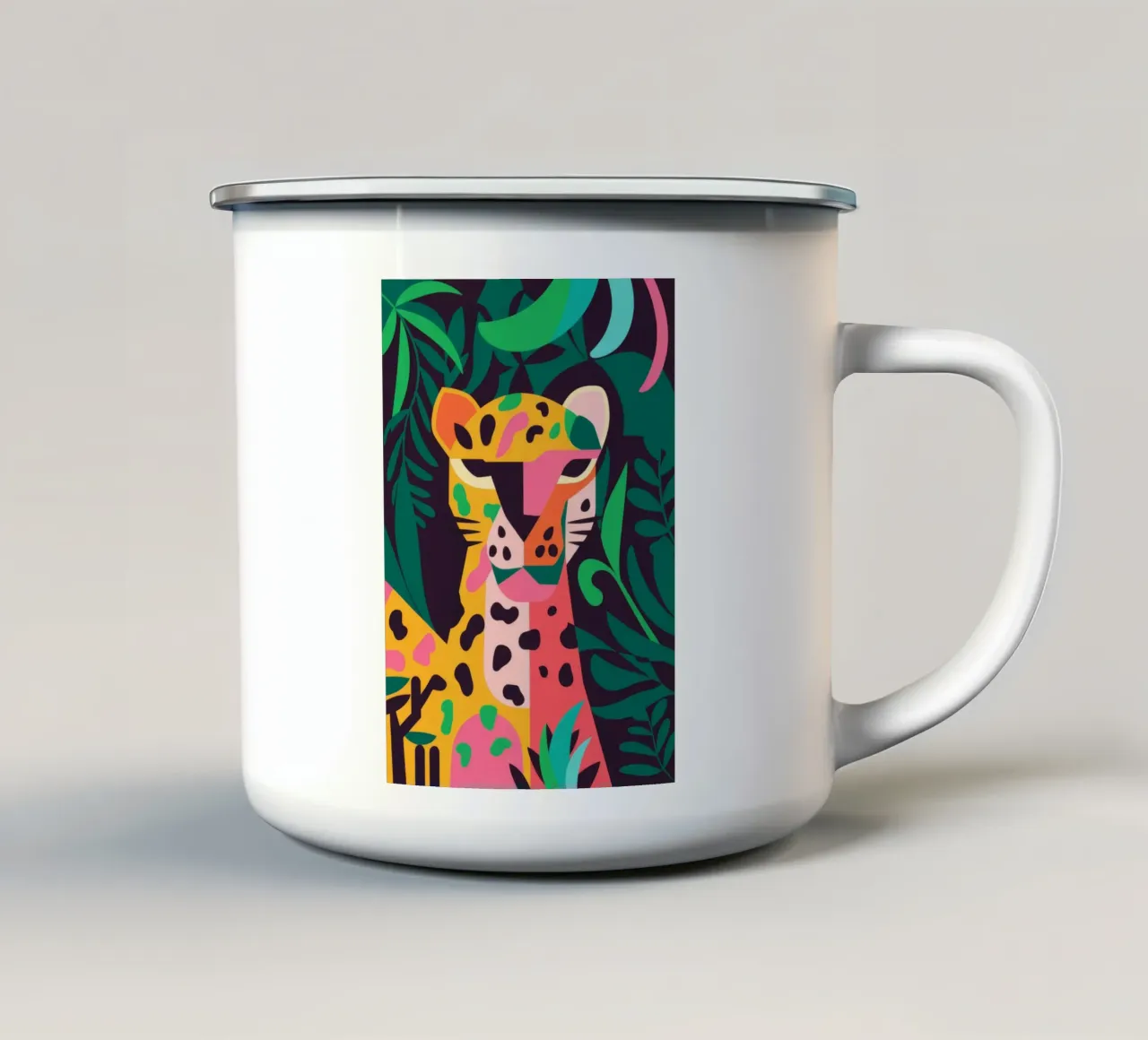 Caffè e teiera tazza in smalto da Seren Liodra