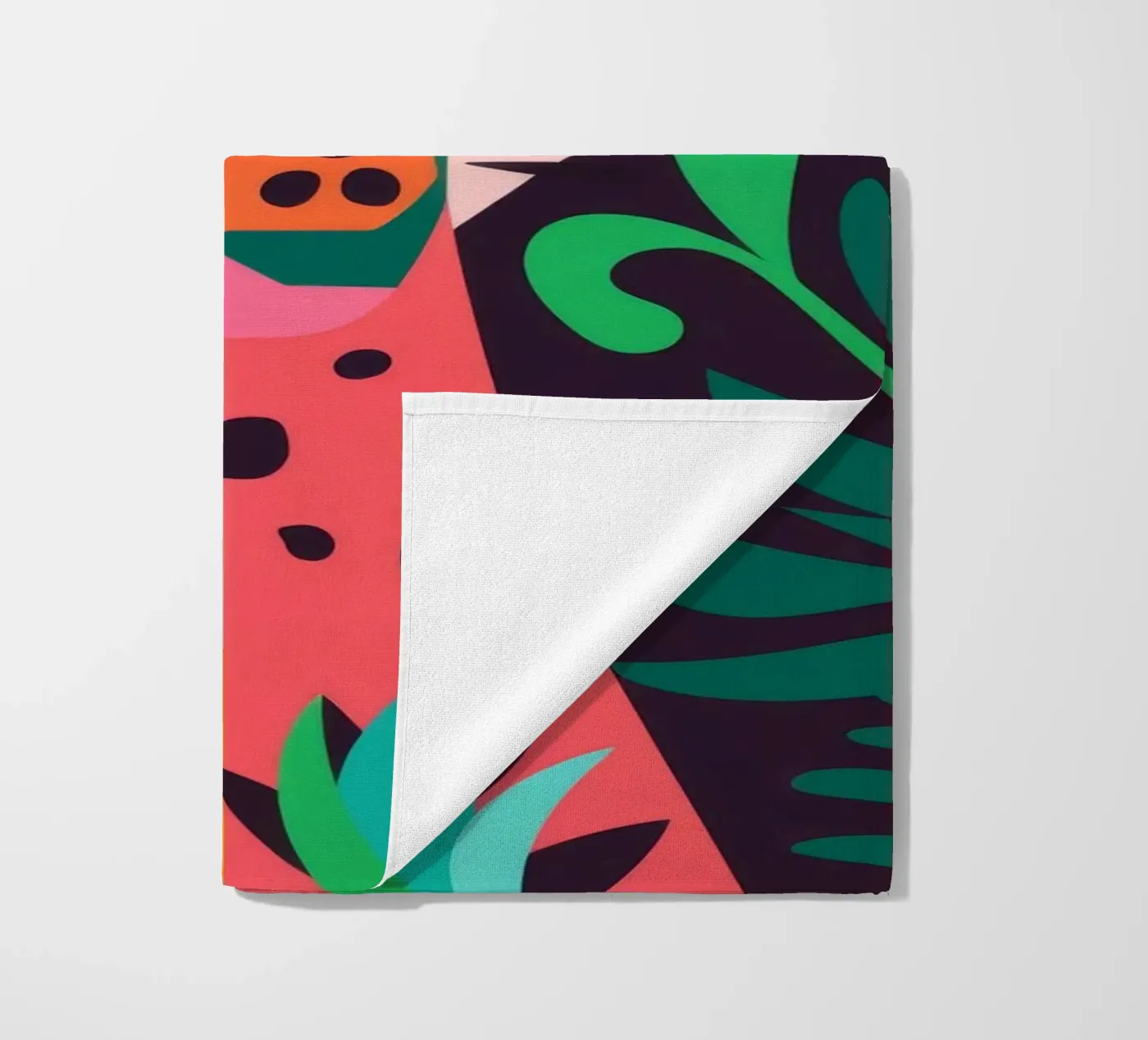 Koffie en theepot strandhanddoek van Seren Liodra