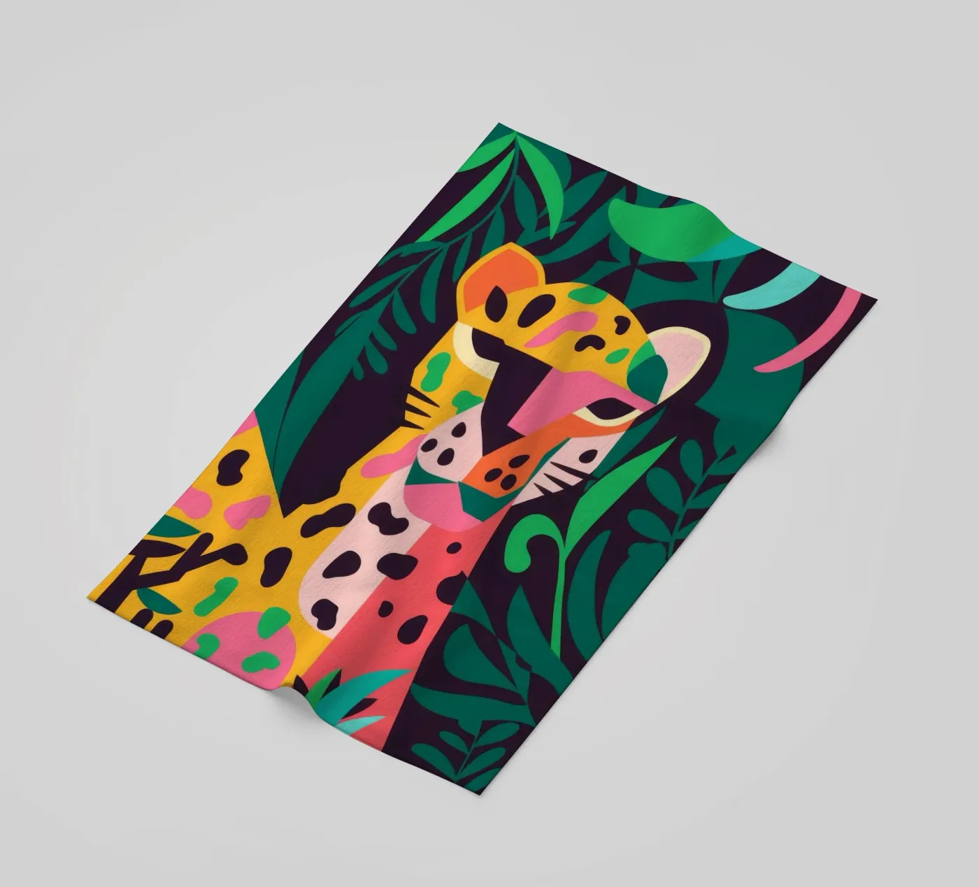 Koffie en theepot strandhanddoek van Seren Liodra