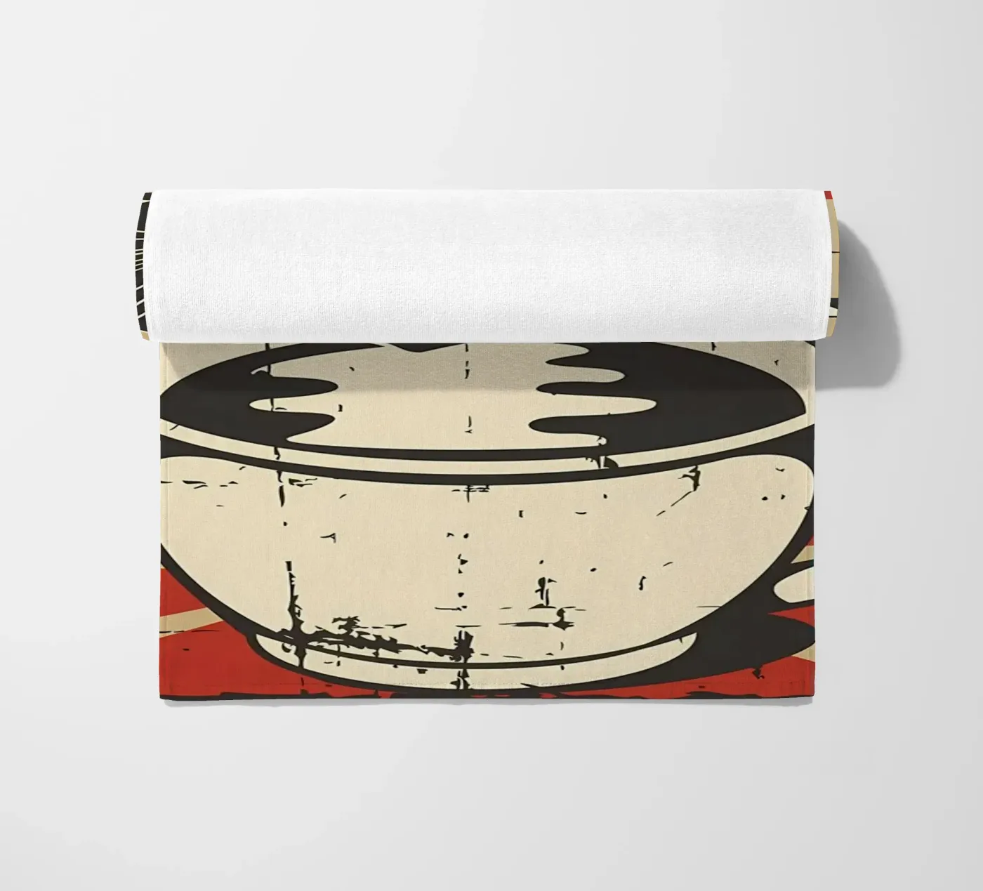 Gatto e caffè 6 telo mare da Monique A Hooper