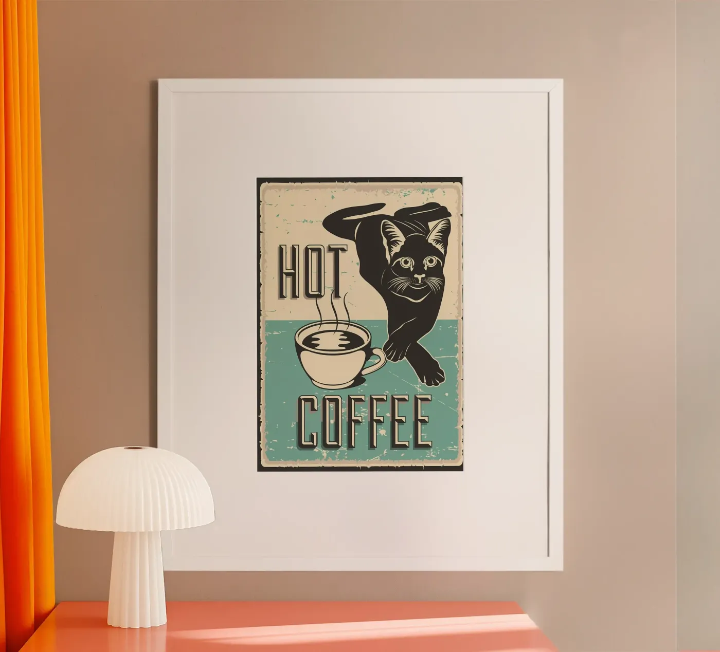 Gatto e caffè 7 poster da Monique A Hooper