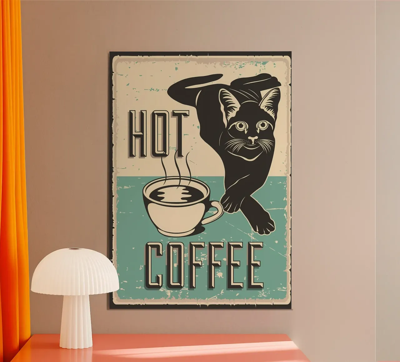 Gatto e caffè 7 poster da Monique A Hooper