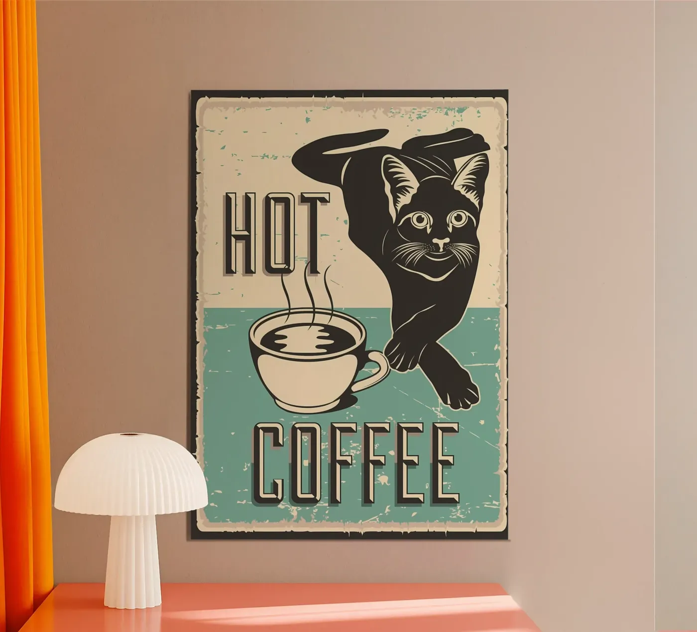 Gatto e caffè 7 poster da Monique A Hooper