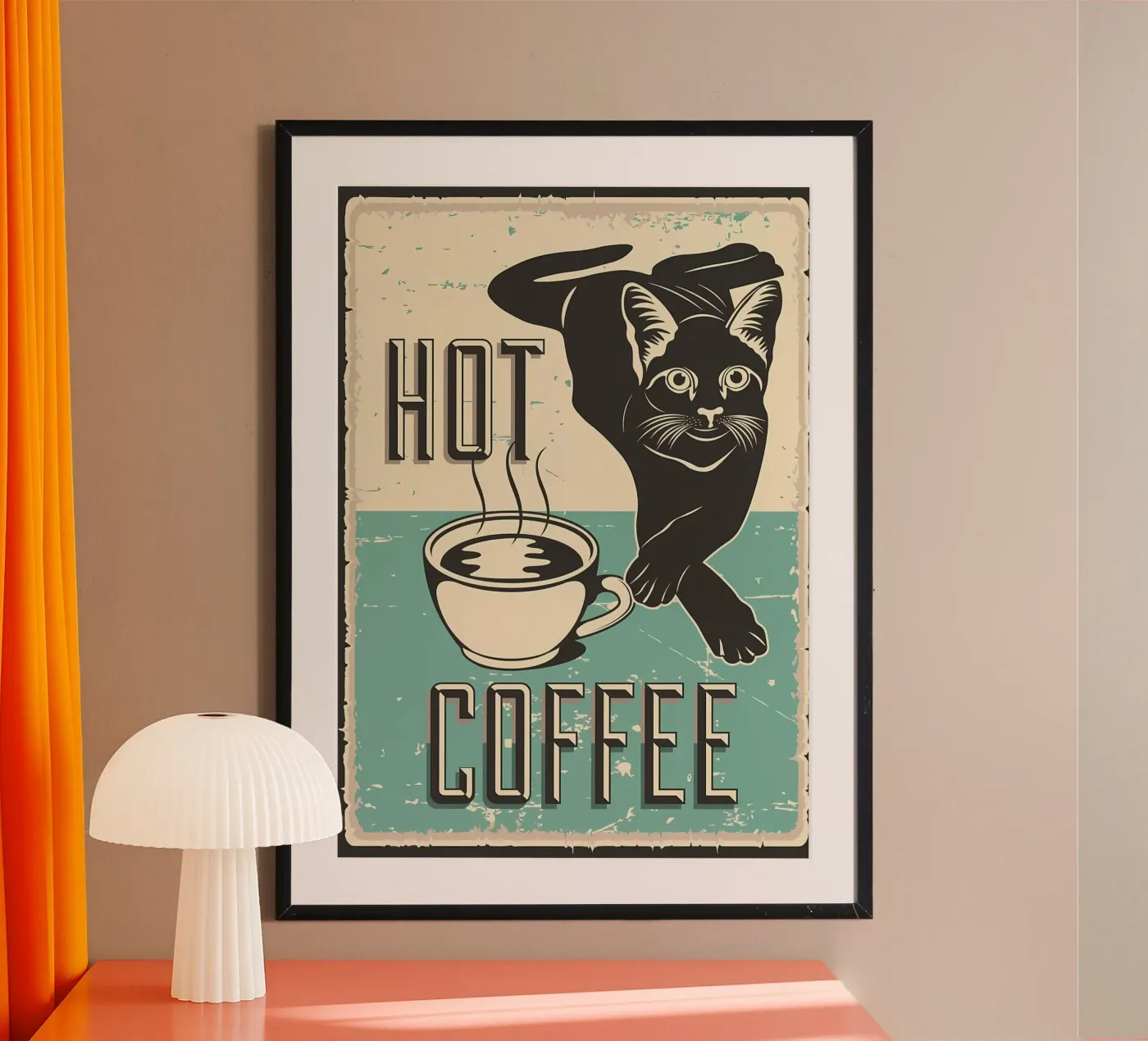 Gatto e caffè 7 poster da Monique A Hooper