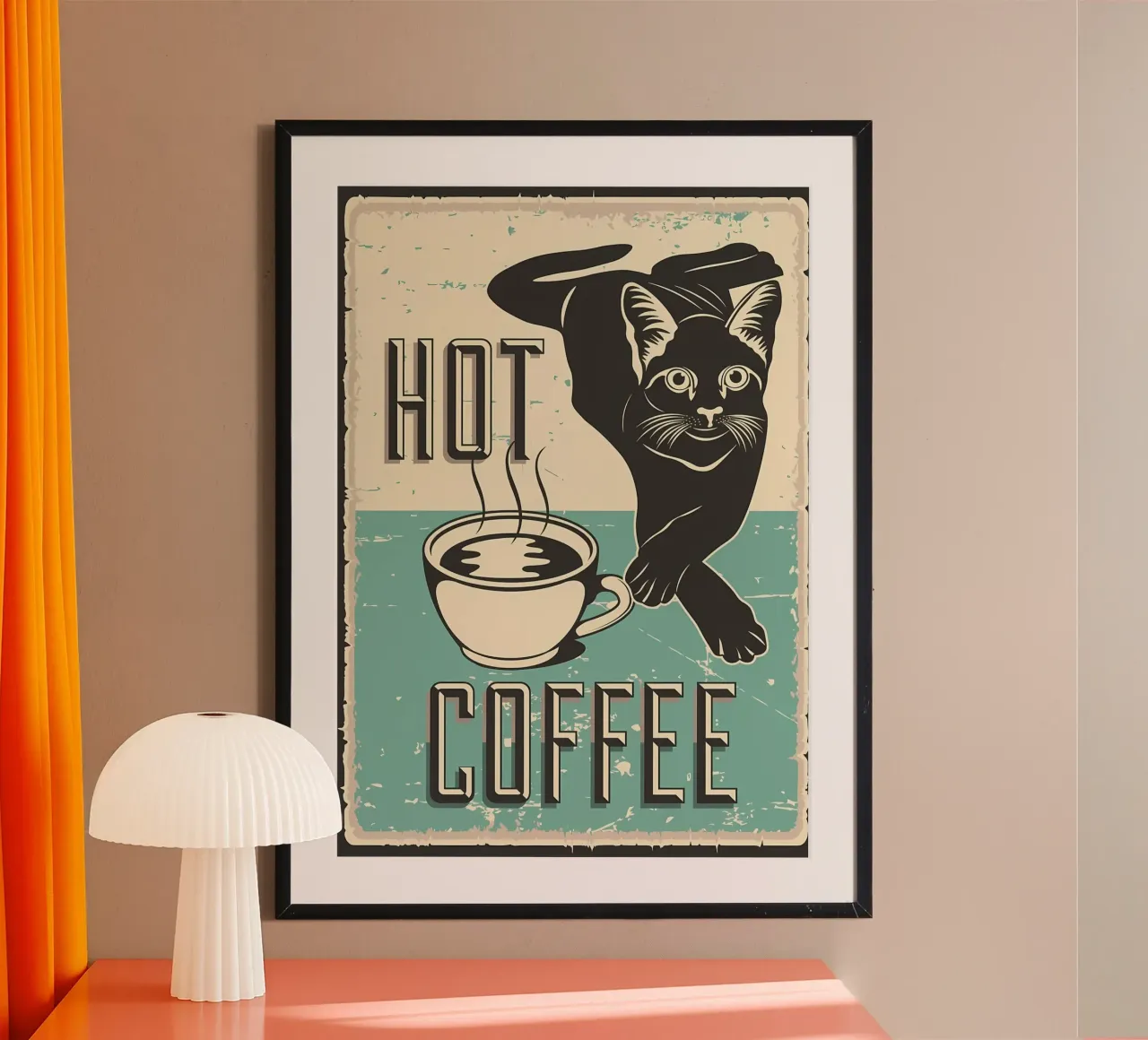Gatto e caffè 7 poster da Monique A Hooper