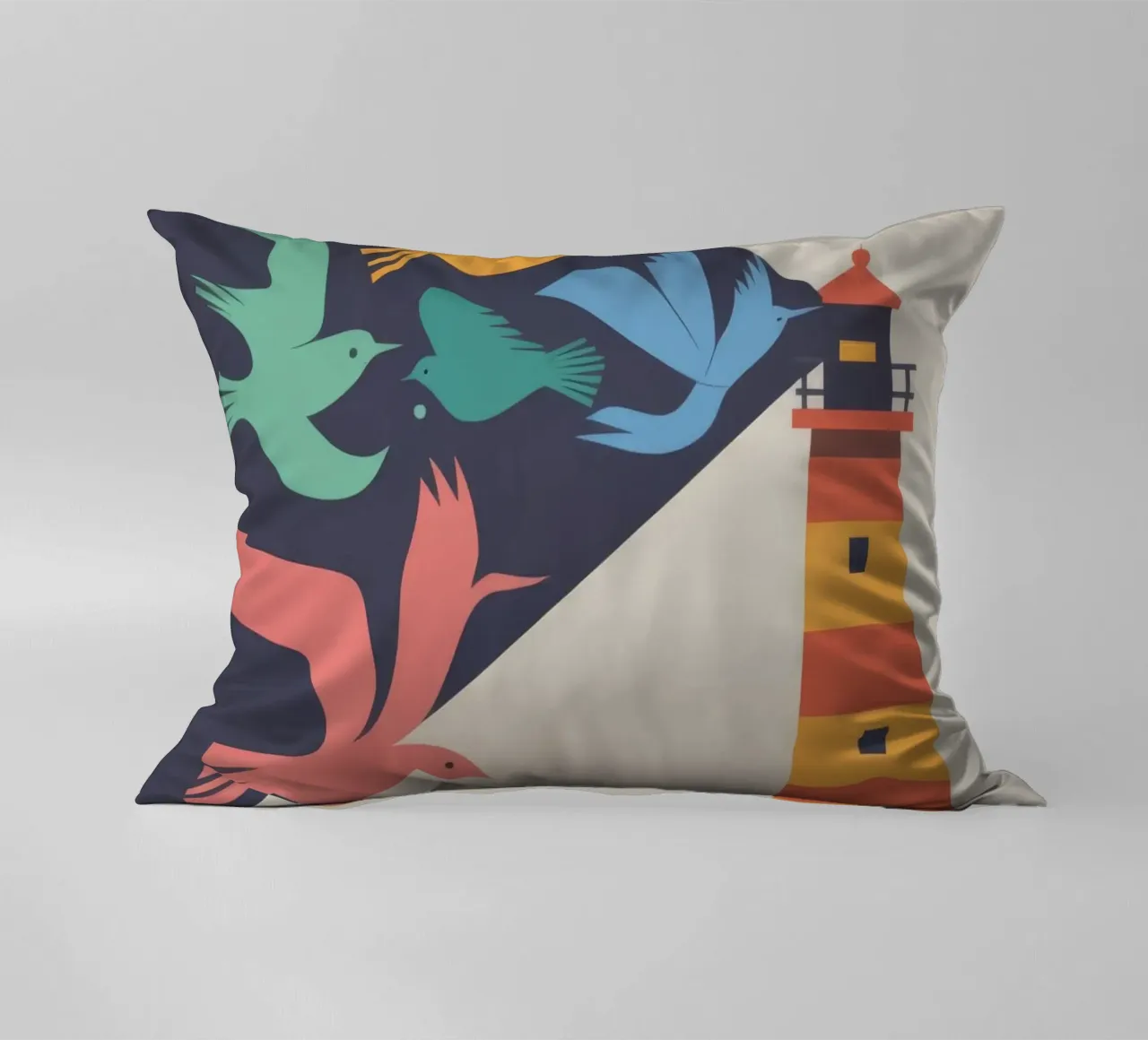 Vase and Flowers decorative cushion by Seren Liodra
