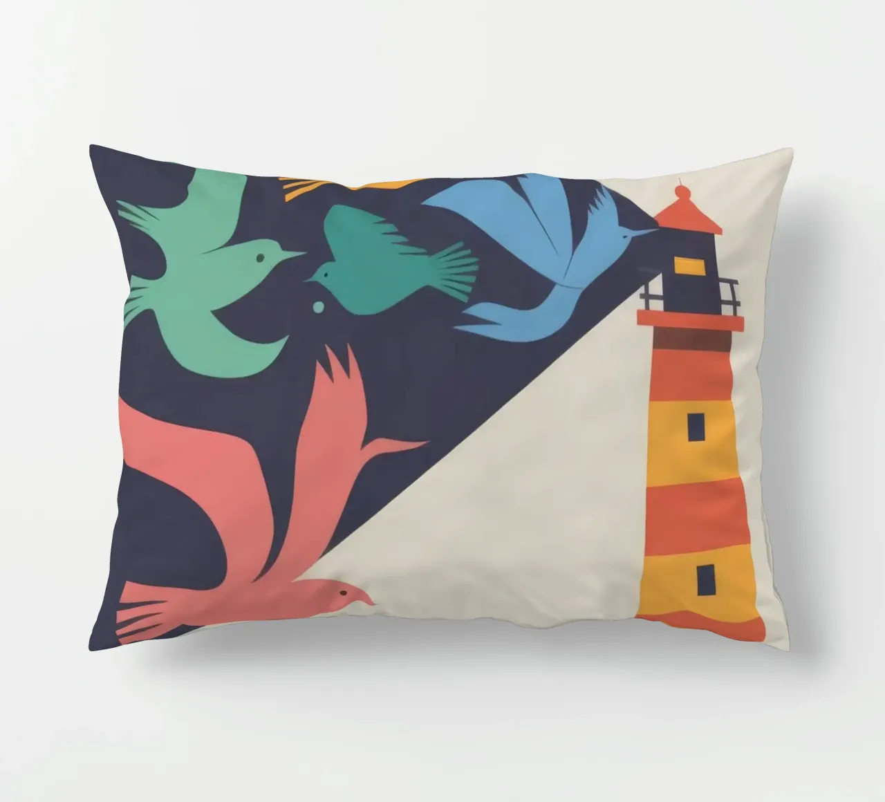 Vase and Flowers decorative cushion by Seren Liodra
