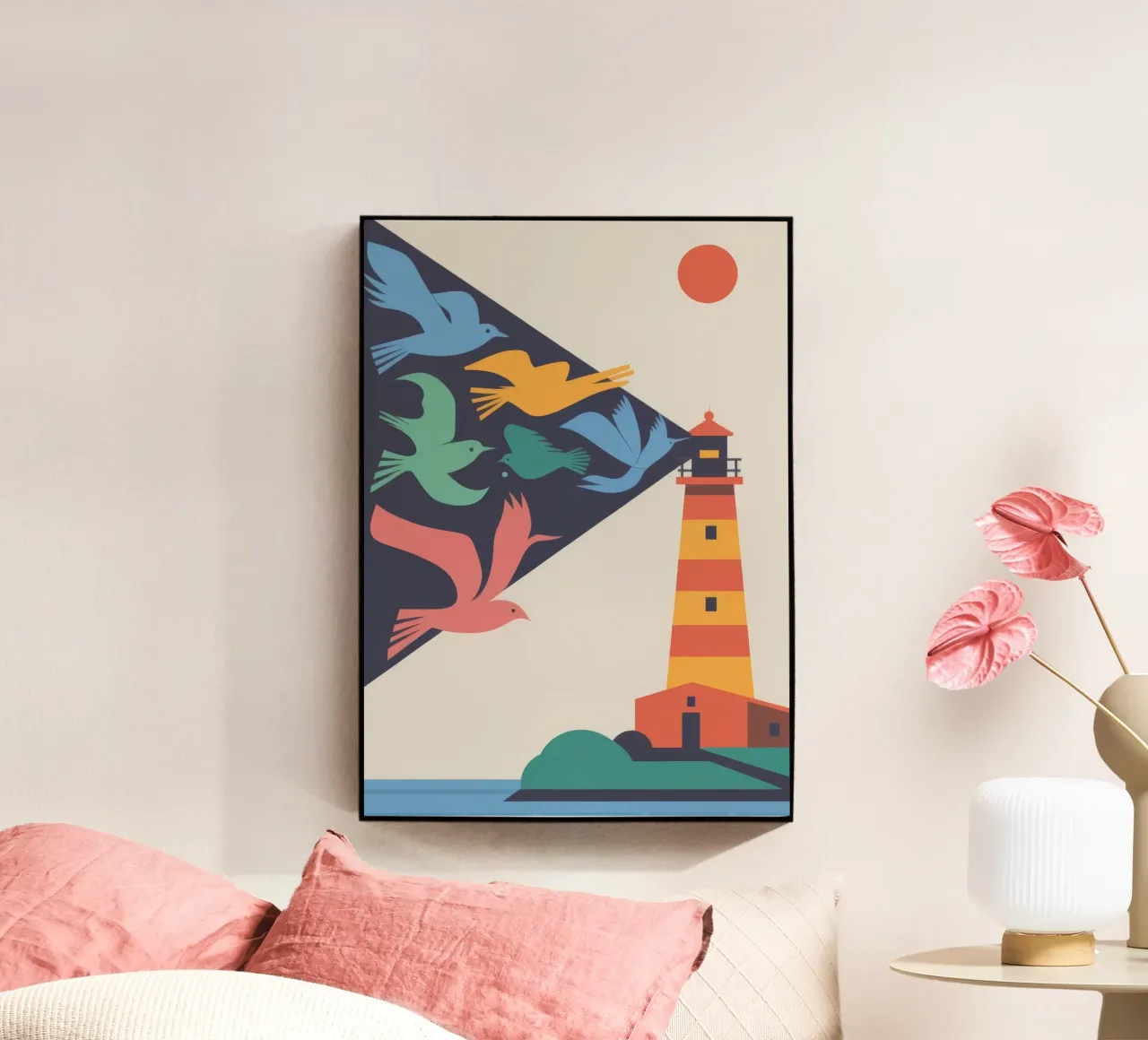 Vaso e fiori plexiglass da Seren Liodra