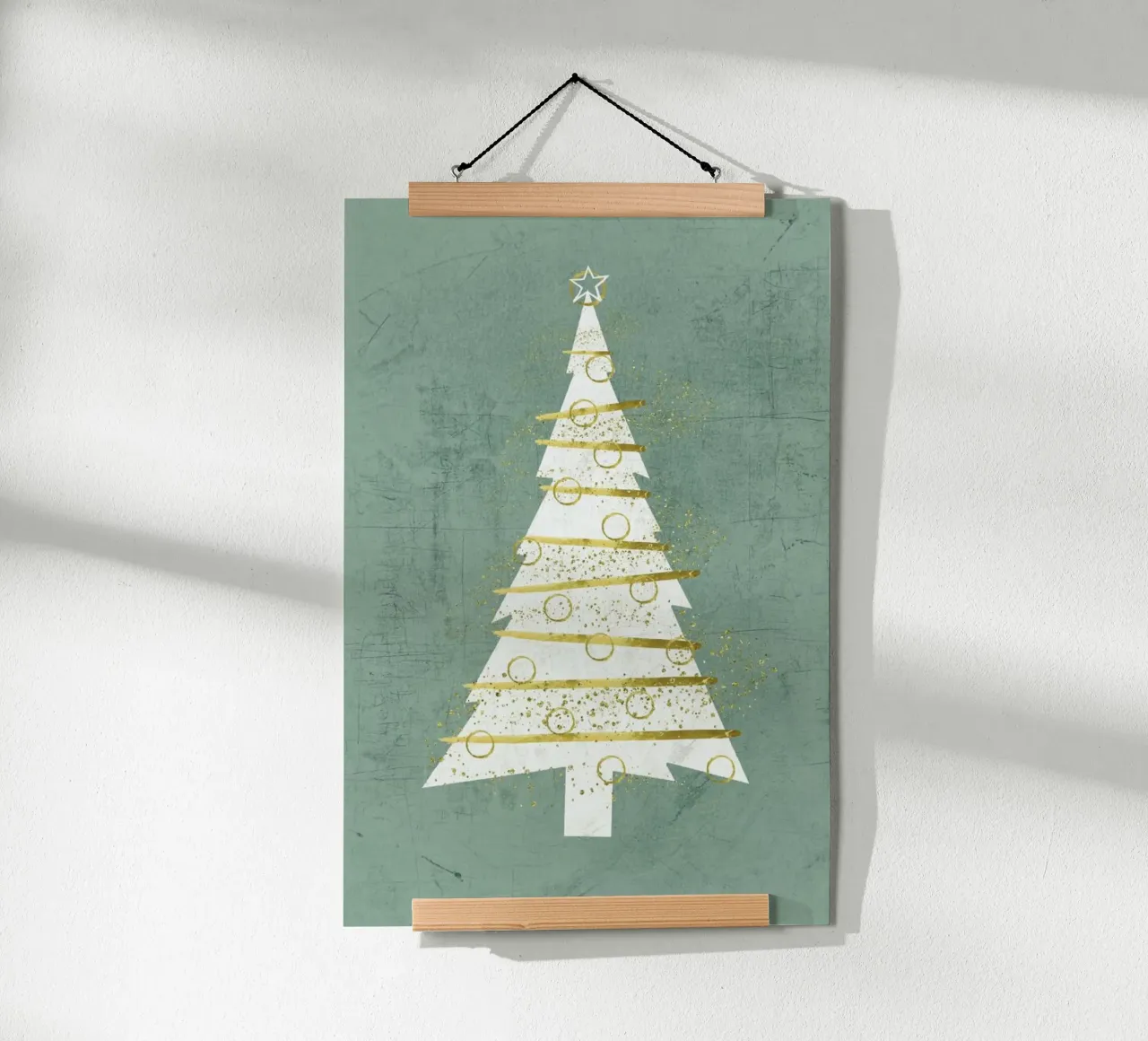 L'albero di Natale carta hahnemühle da Monika Strigel