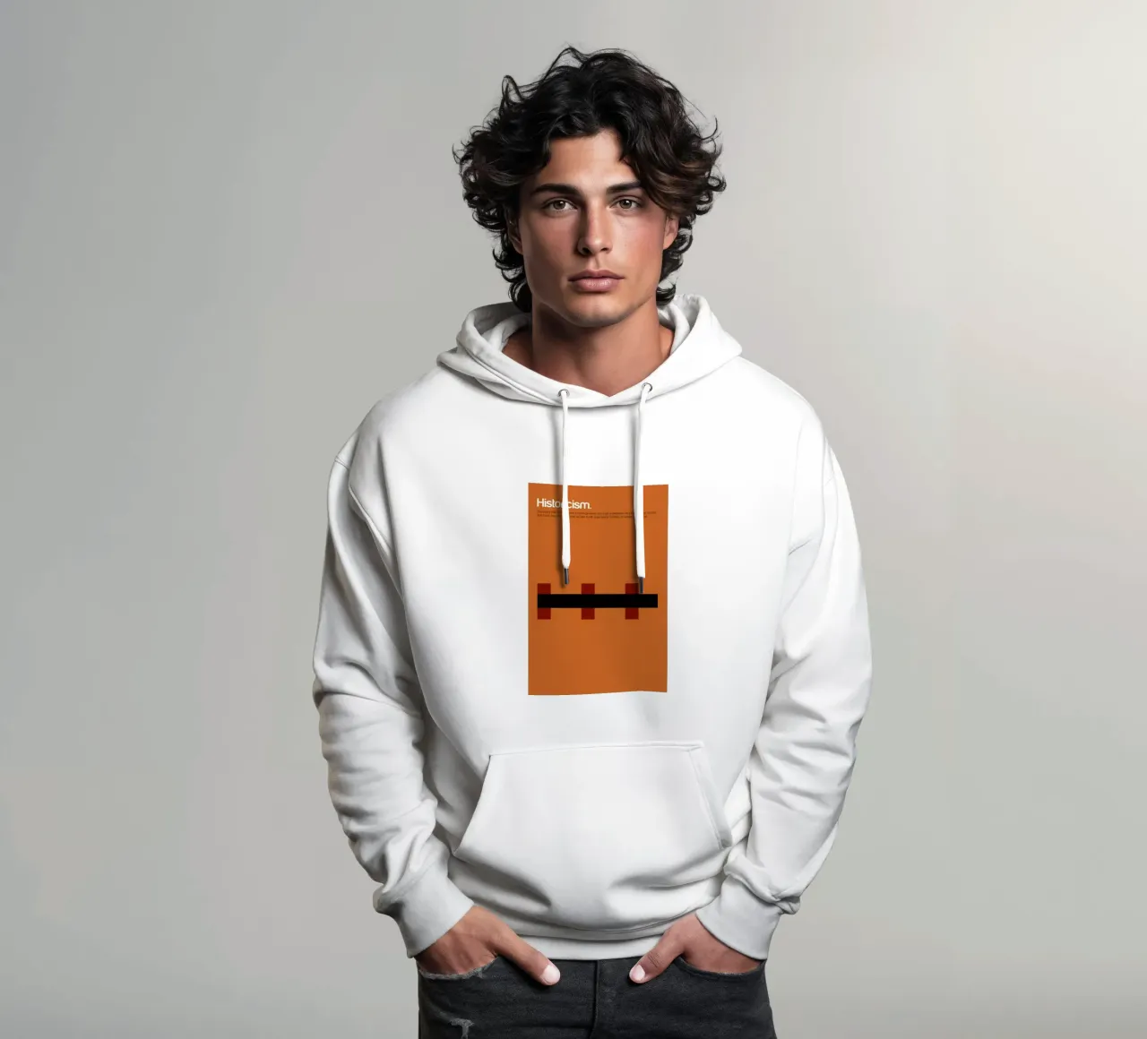 Historicism felpa con cappuccio da Genís Carreras