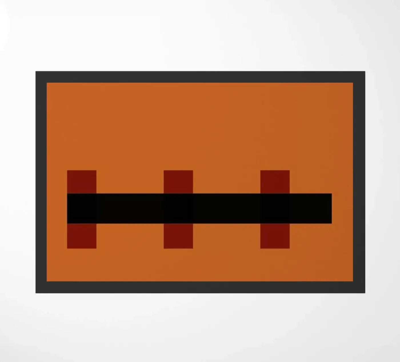 Historicism doormat by Genís Carreras