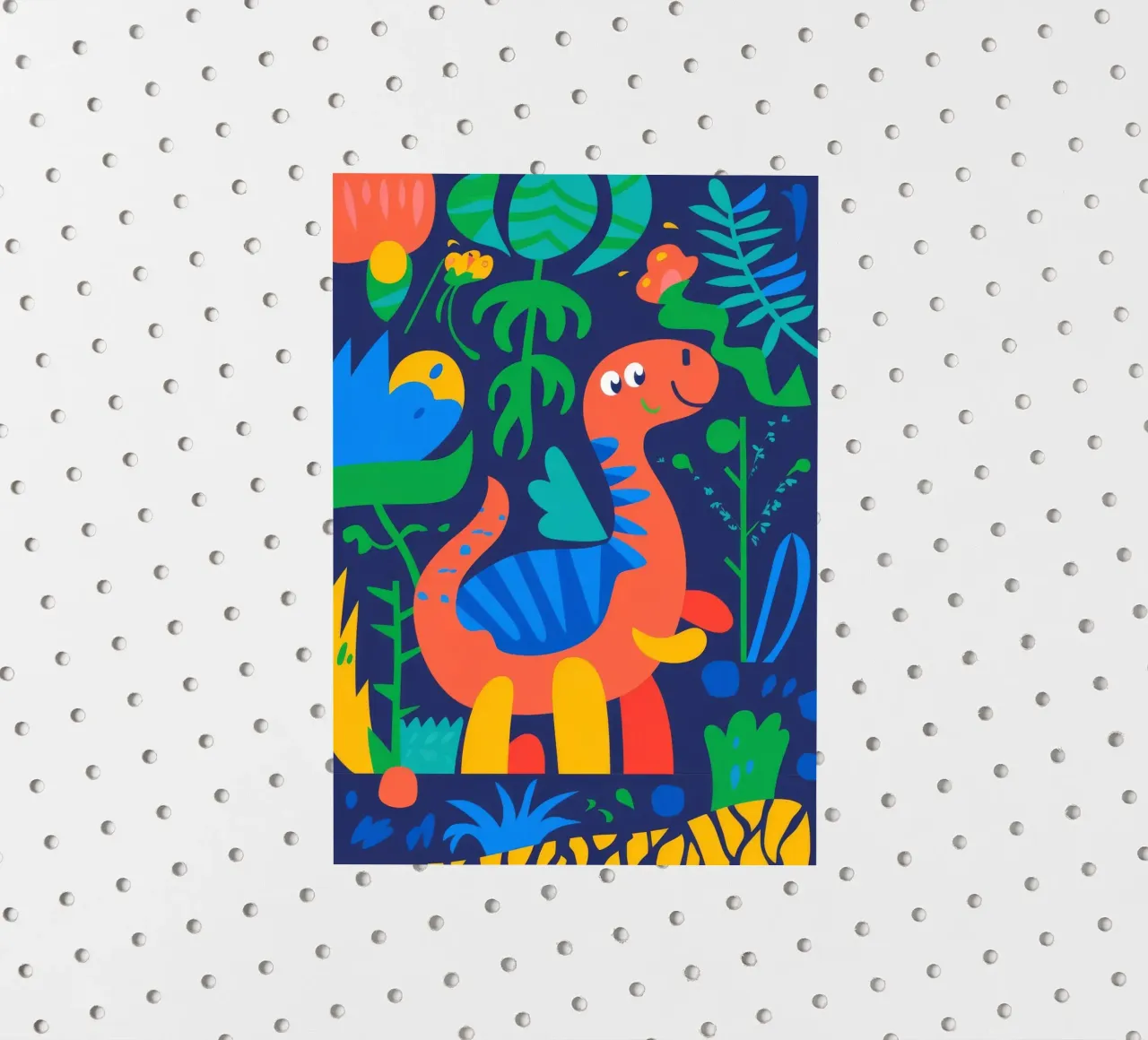 Dinosaur Jungle Scene sticker by Seren Liodra