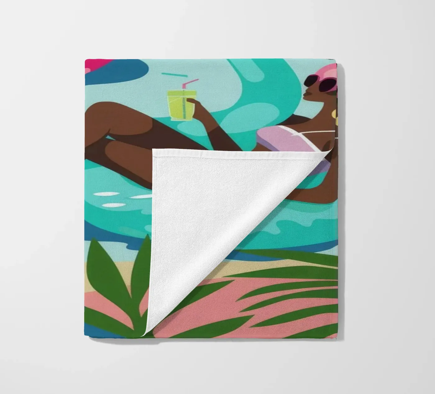 Poolside Relaxation telo mare da Seren Liodra