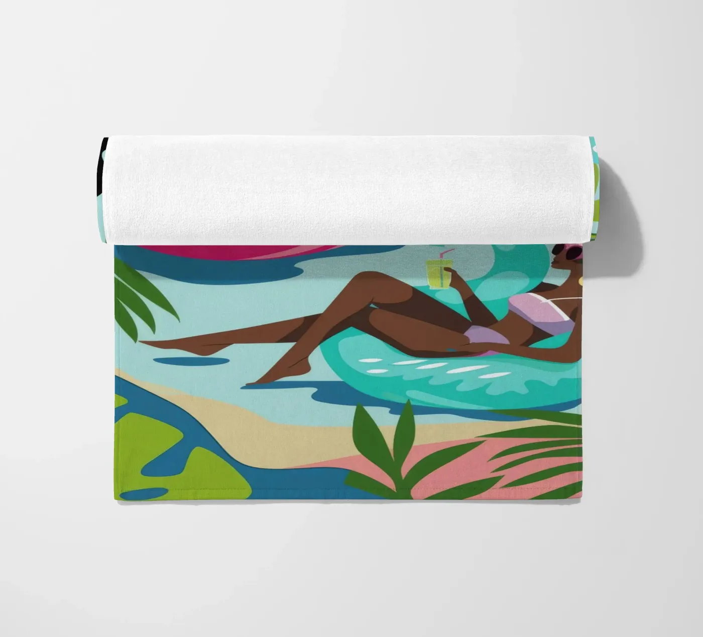Poolside Relaxation telo mare da Seren Liodra