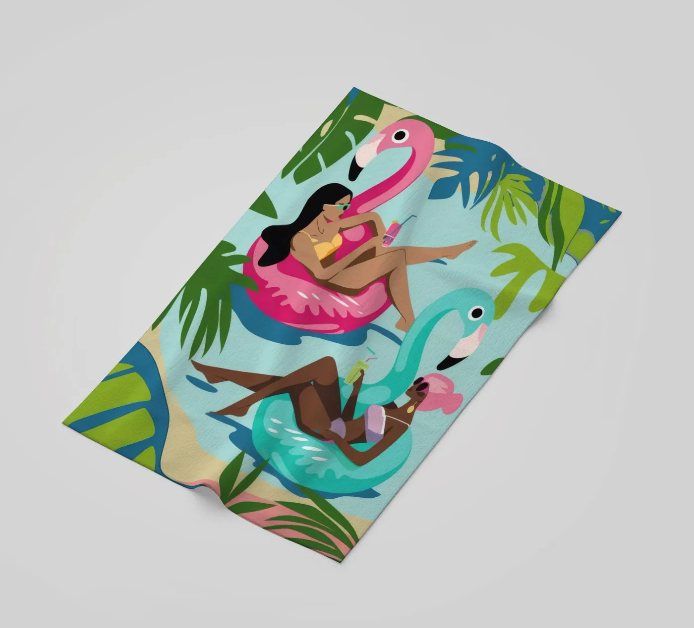 Poolside Relaxation telo mare da Seren Liodra