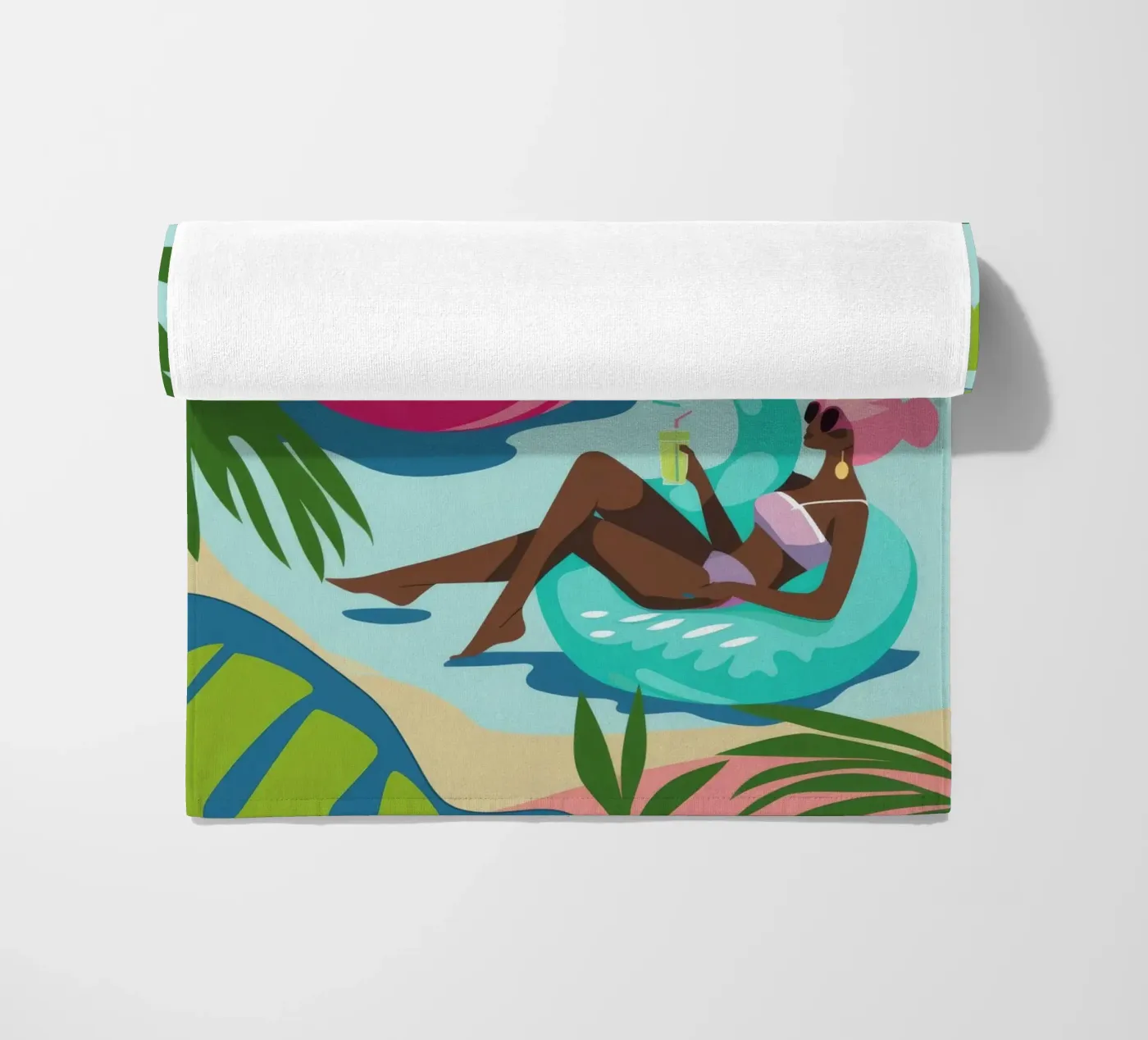 Poolside Relaxation telo mare da Seren Liodra