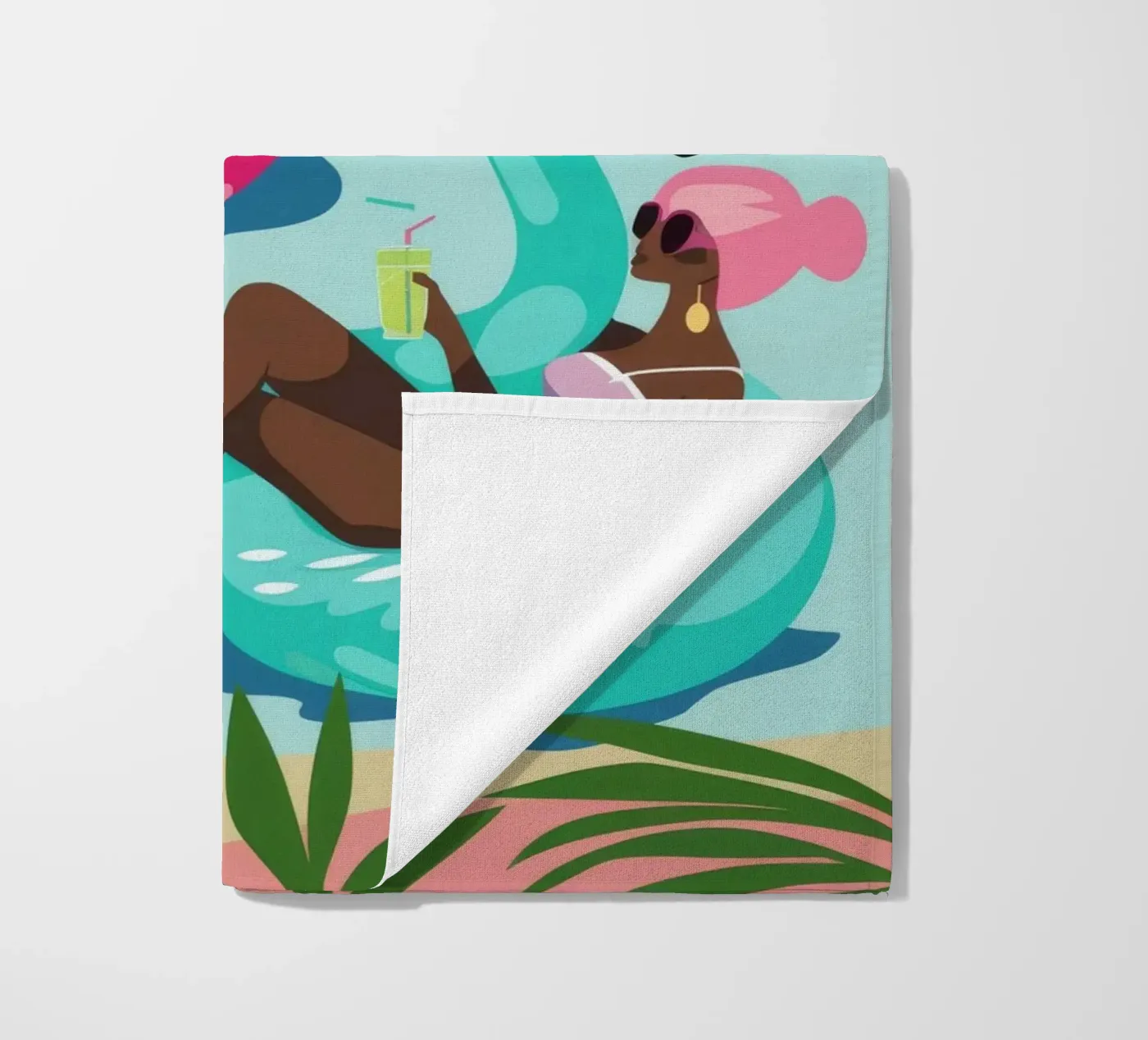 Poolside Relaxation telo mare da Seren Liodra