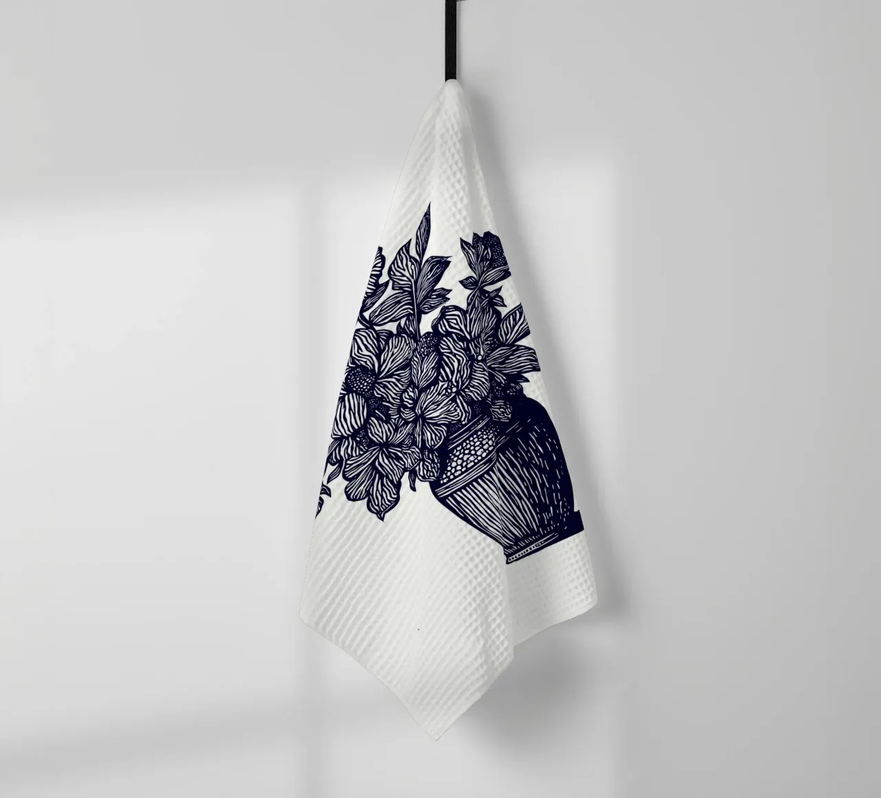Floral Serenity canovaccio da cucina da Indigo Rain