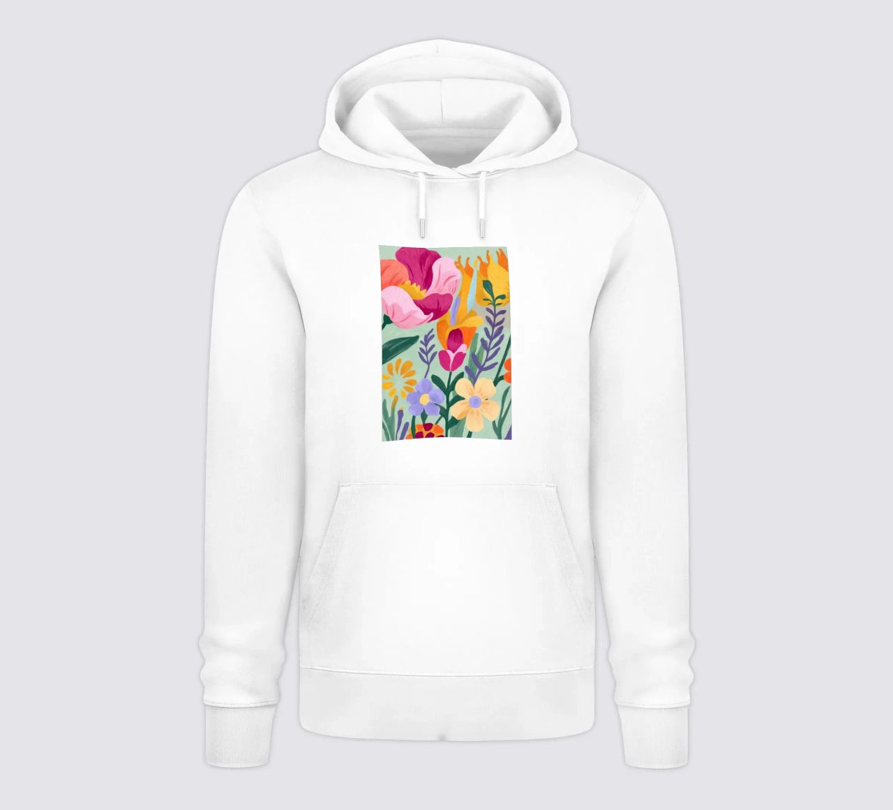 Floral Close-Up Hoodie von Seren Liodra
