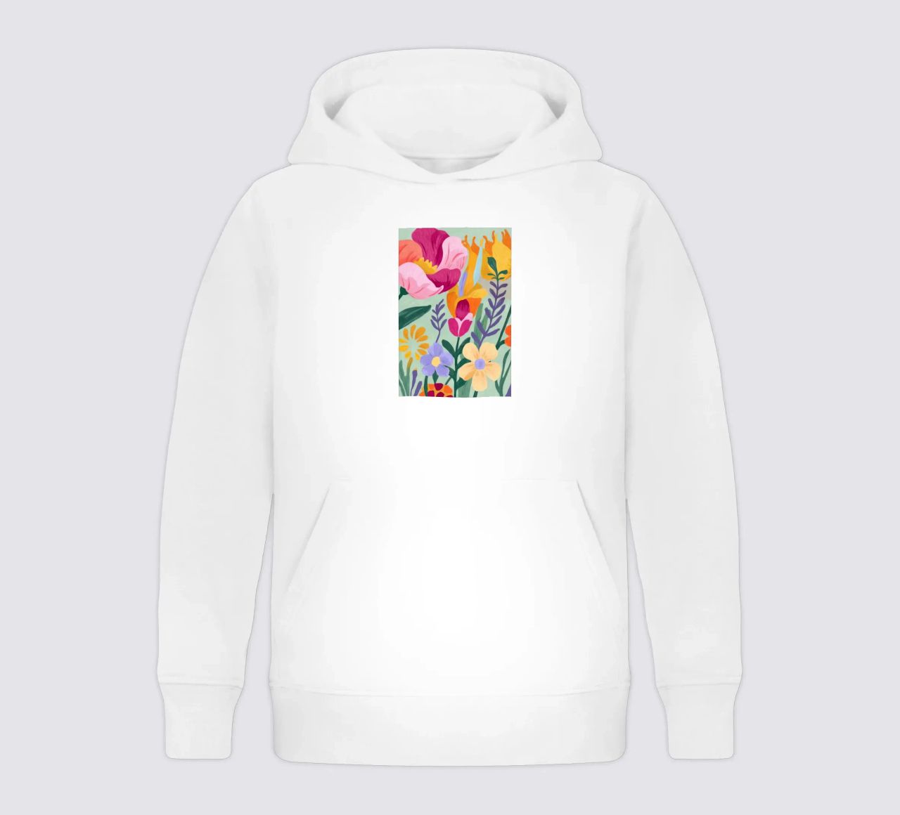 Floral Close-Up Kinder Hoodie von Seren Liodra