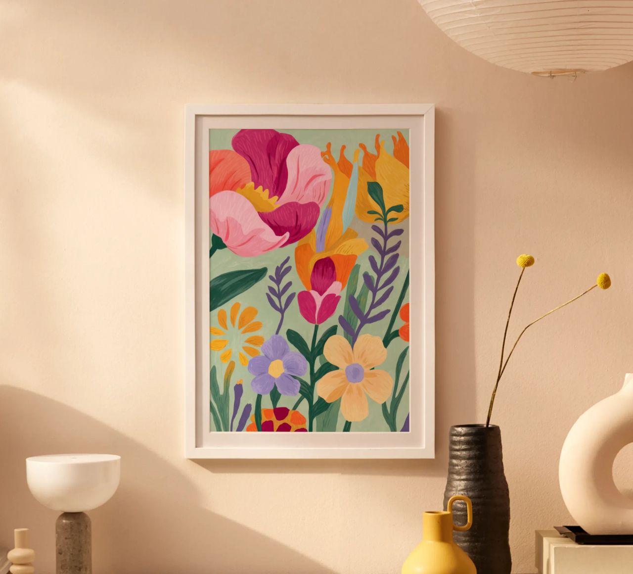 Floral Close-Up Poster von Seren Liodra