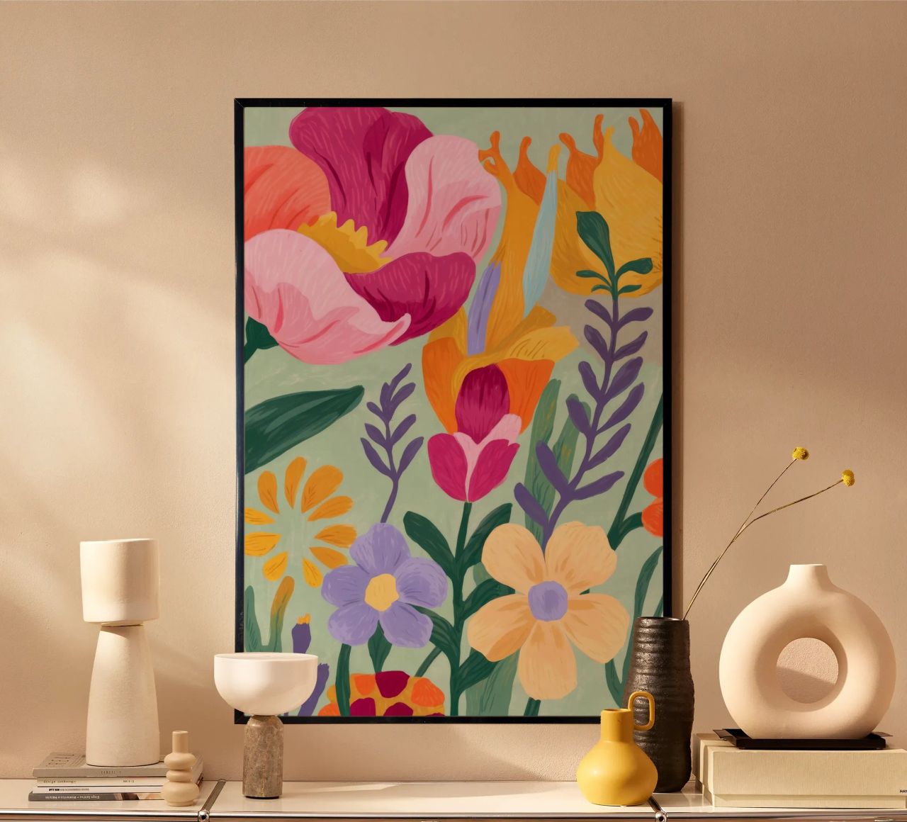Floral Close-Up Poster von Seren Liodra