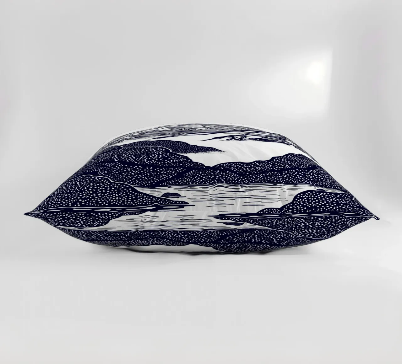 Silent Peaks cuscino da Indigo Rain