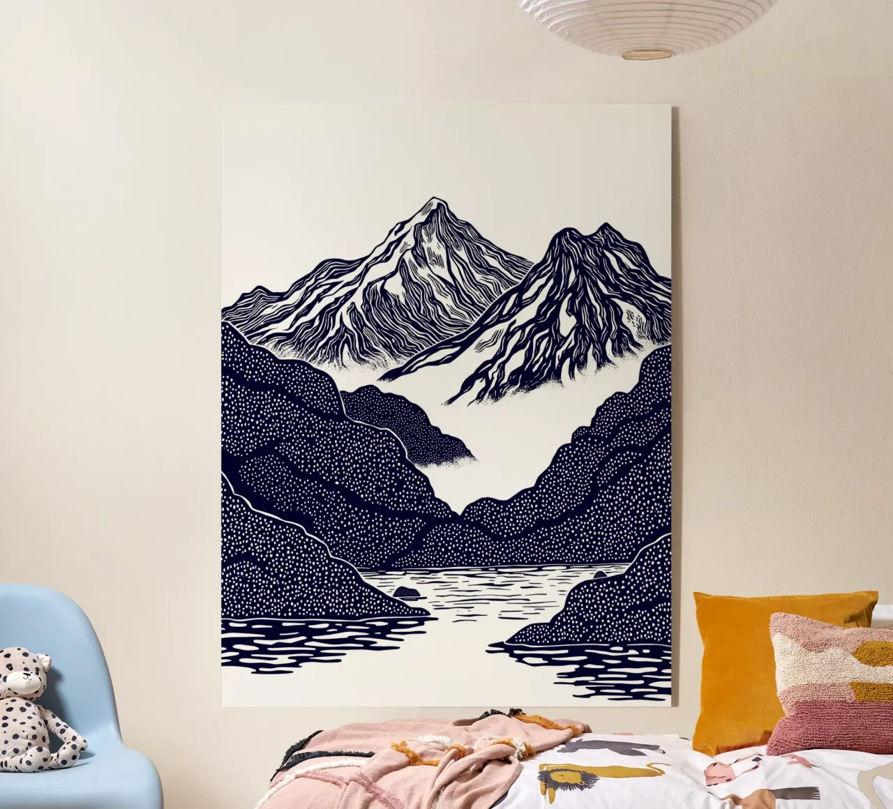 Silent Peaks plexiglass da Indigo Rain