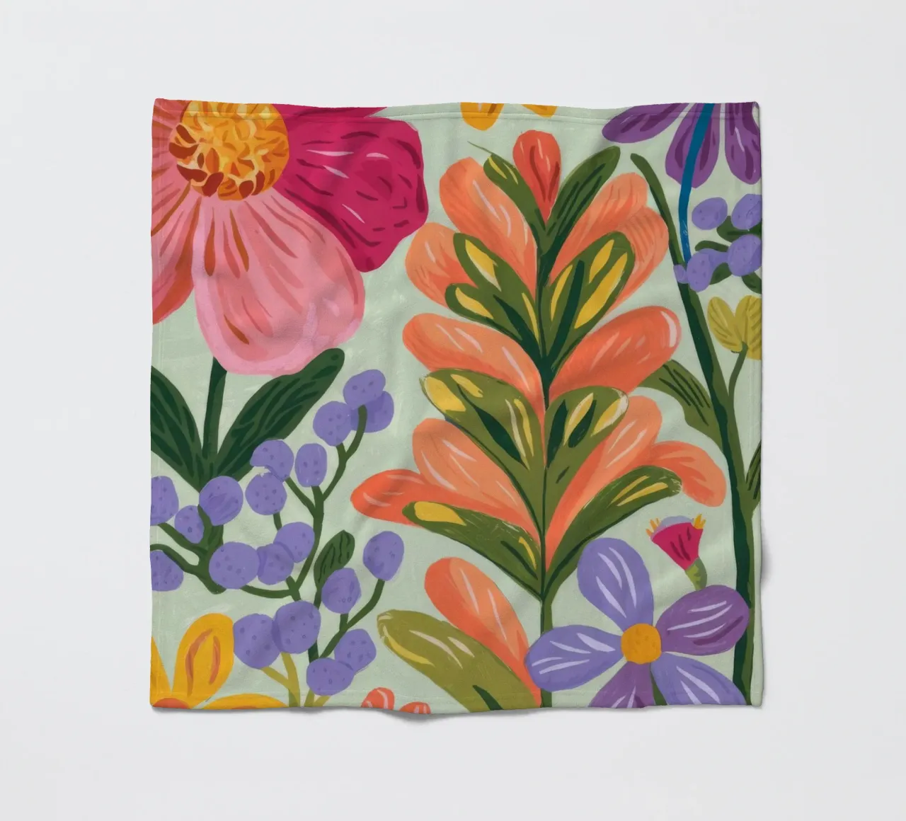 Messaggio Stay Groovy coperta in pile da Seren Liodra