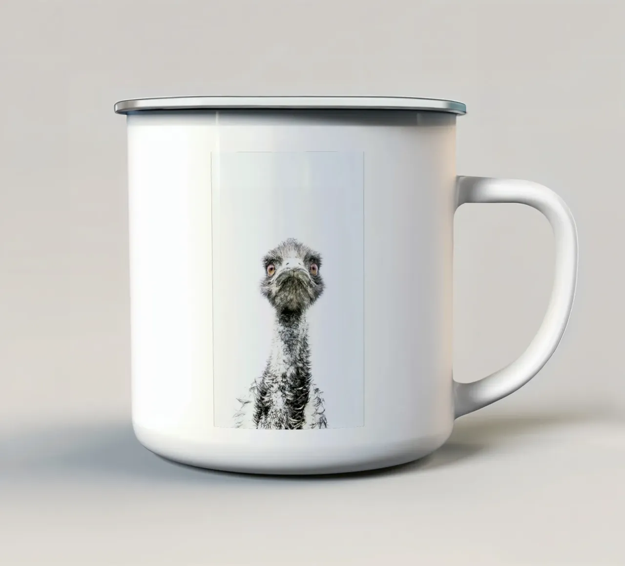 Emu tazza in smalto da Victoria Frost