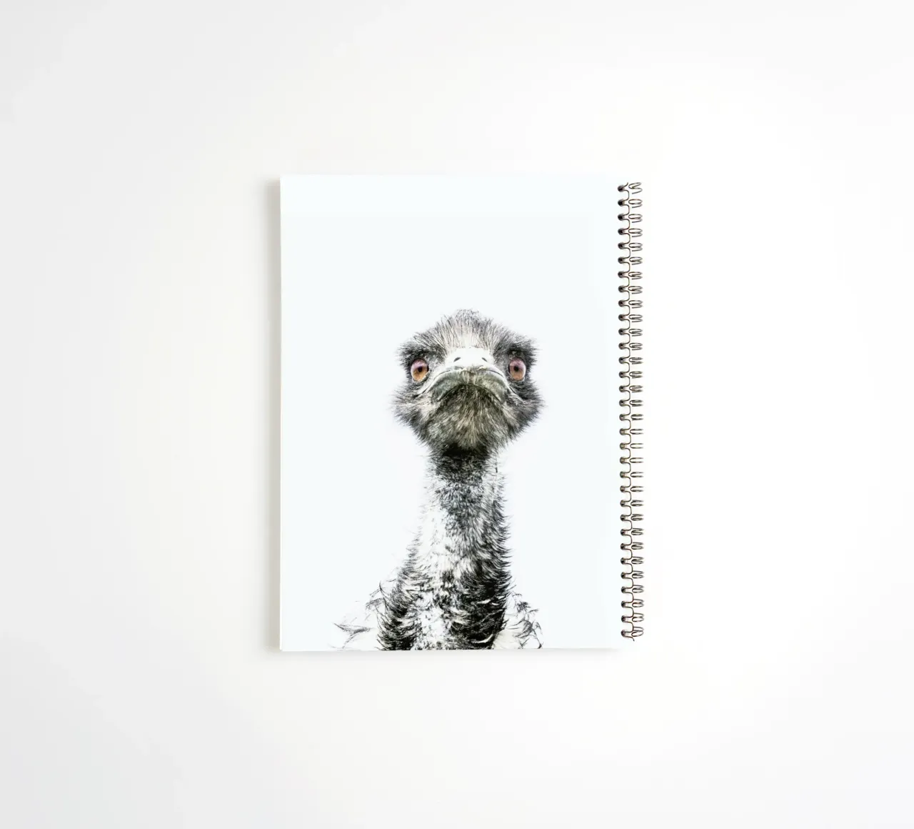 Emu spiral notebook by Victoria Frost