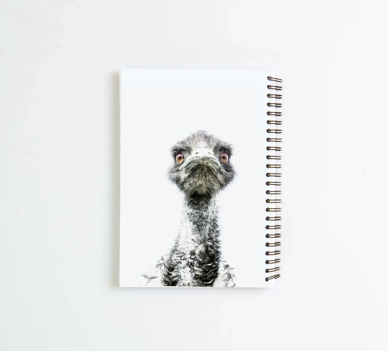 Emu spiral notebook by Victoria Frost
