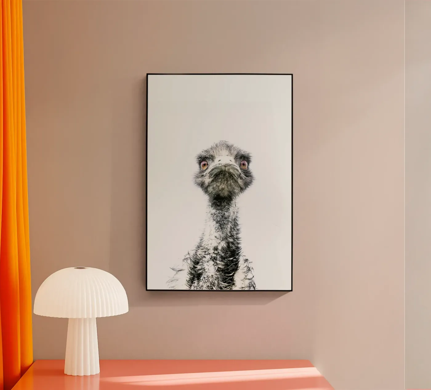 Emu Acryl-Glas von Victoria Frost