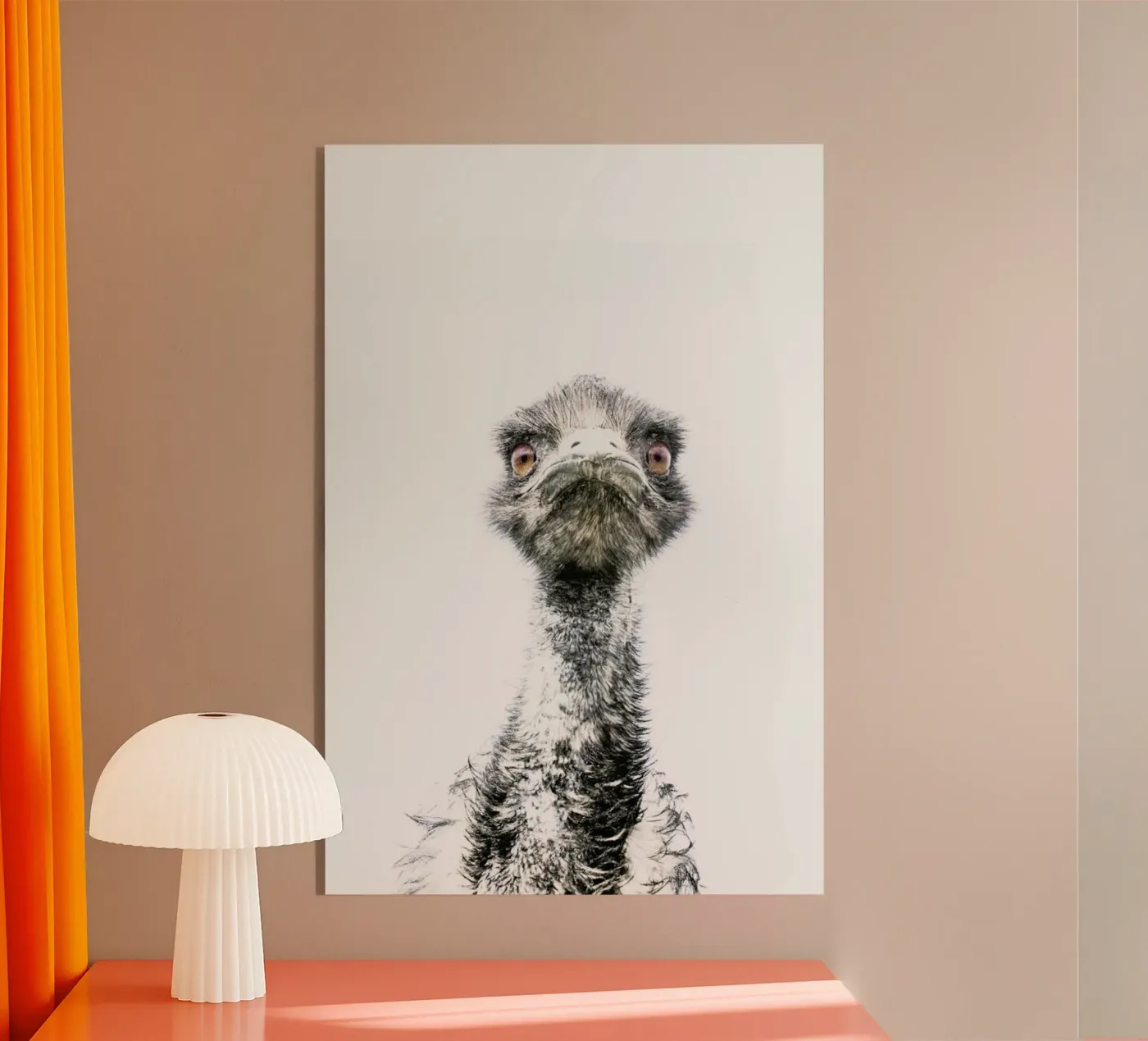 Emu Acryl-Glas von Victoria Frost