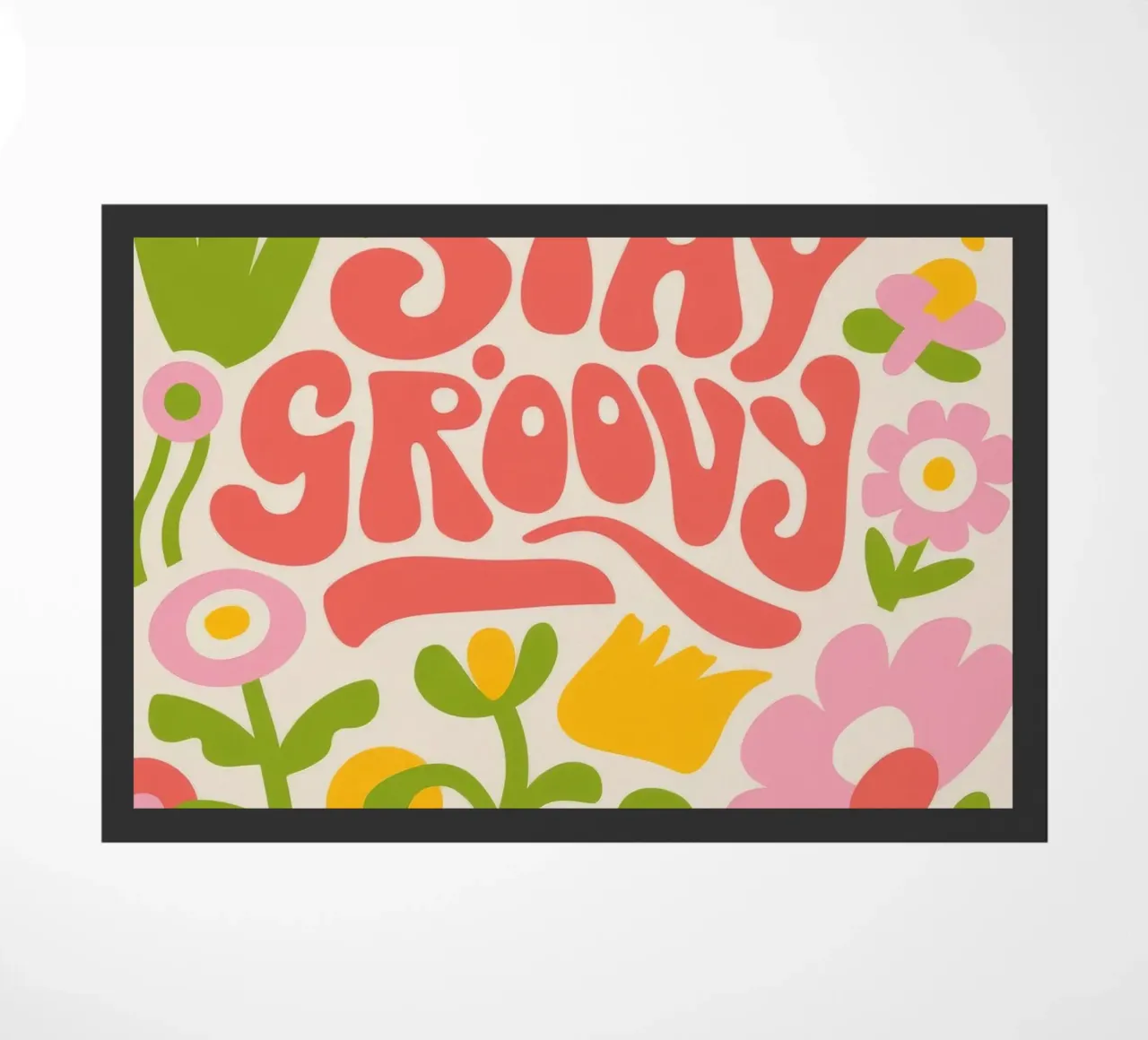 Mountain Road Trip doormat by Seren Liodra