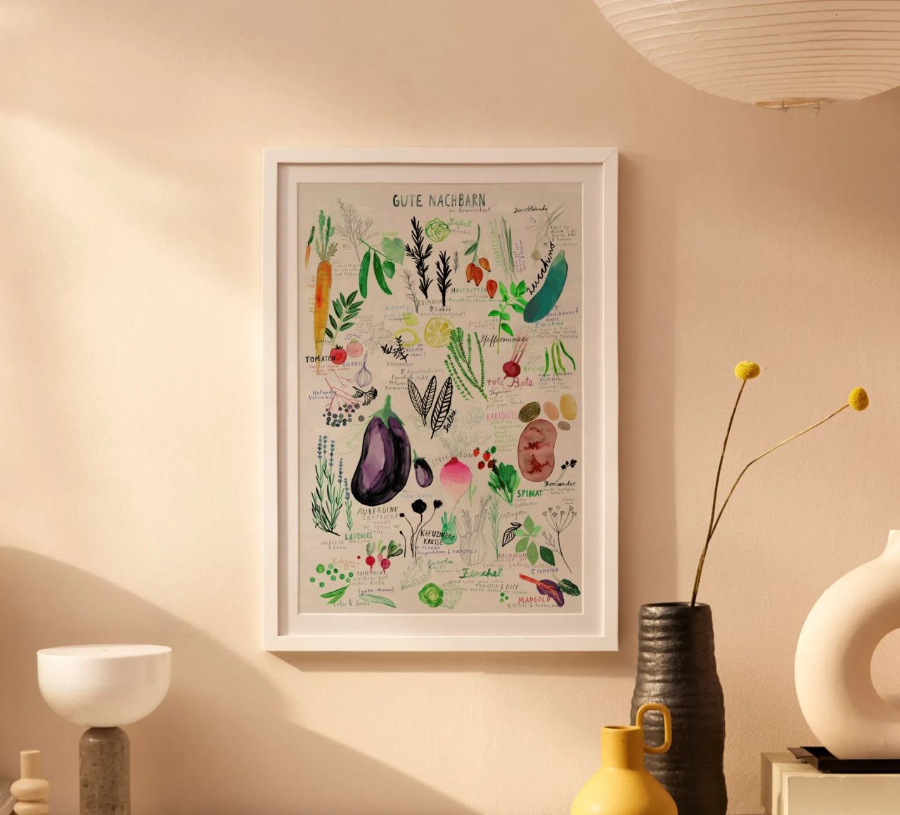 Gute Nachbarn poster by Rinah Lang