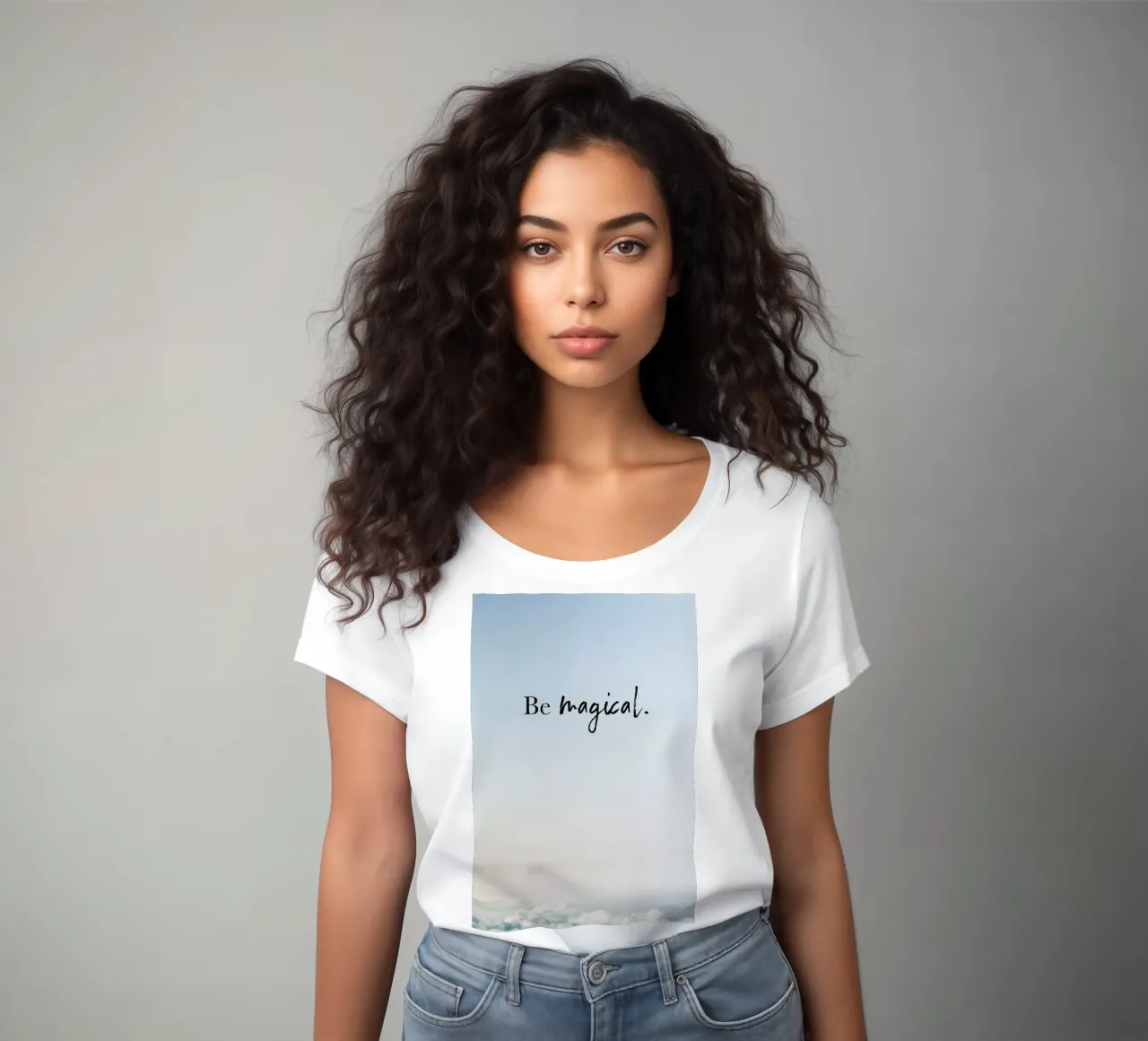 Be Magical dames t-shirt getailleerd van Studio One